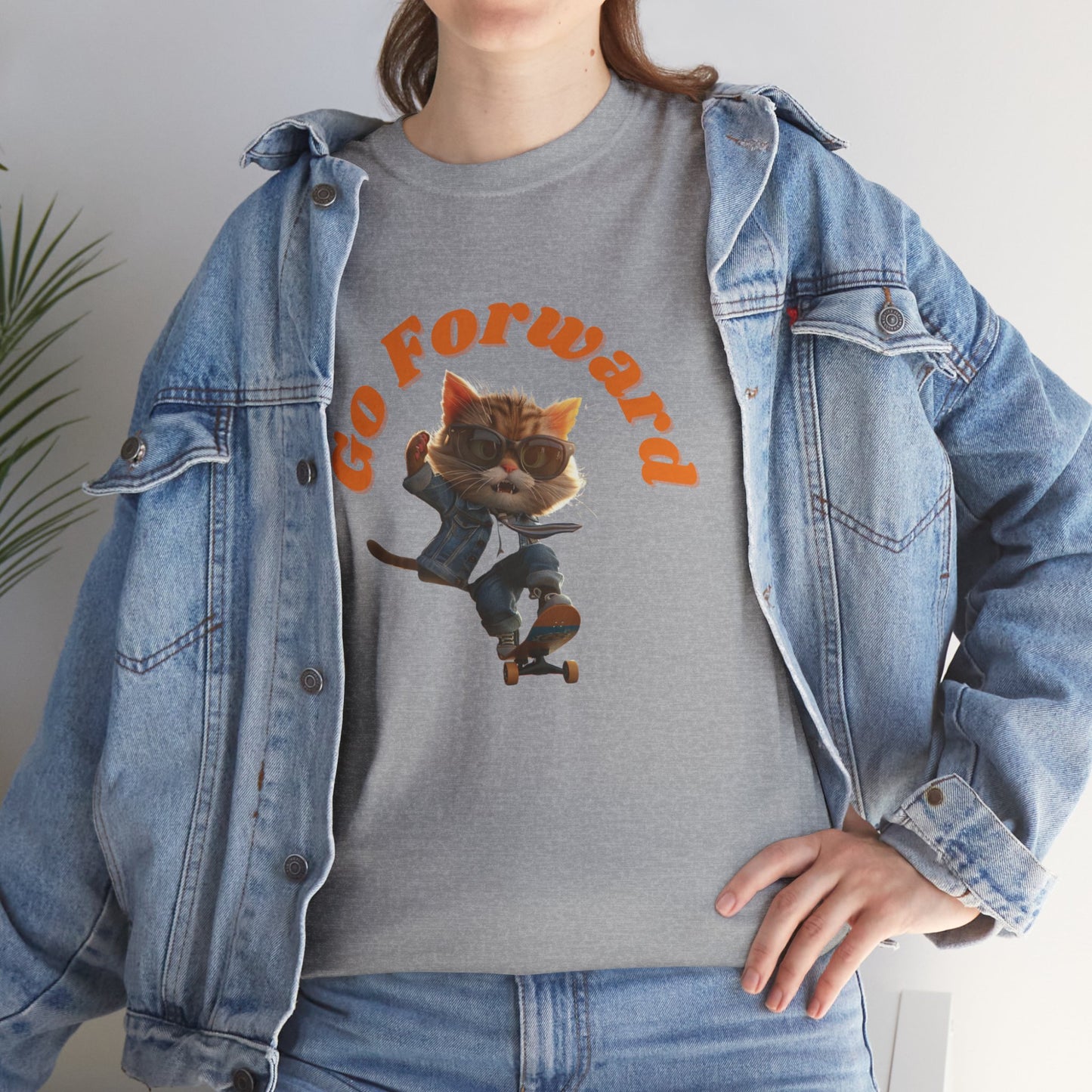 Skateboard Cool Cat T-shirt