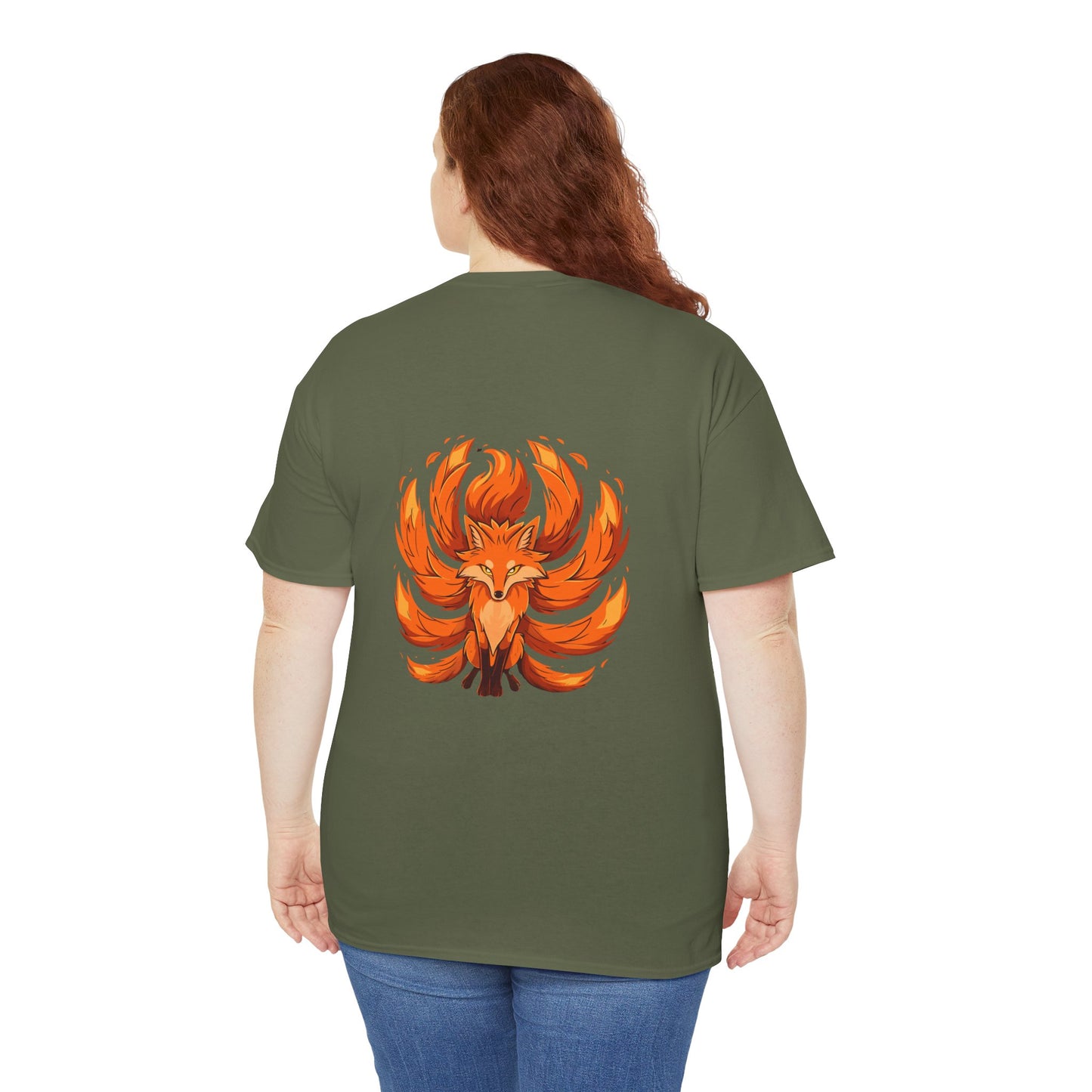 Nine Tailed Fire Fox T-shirt