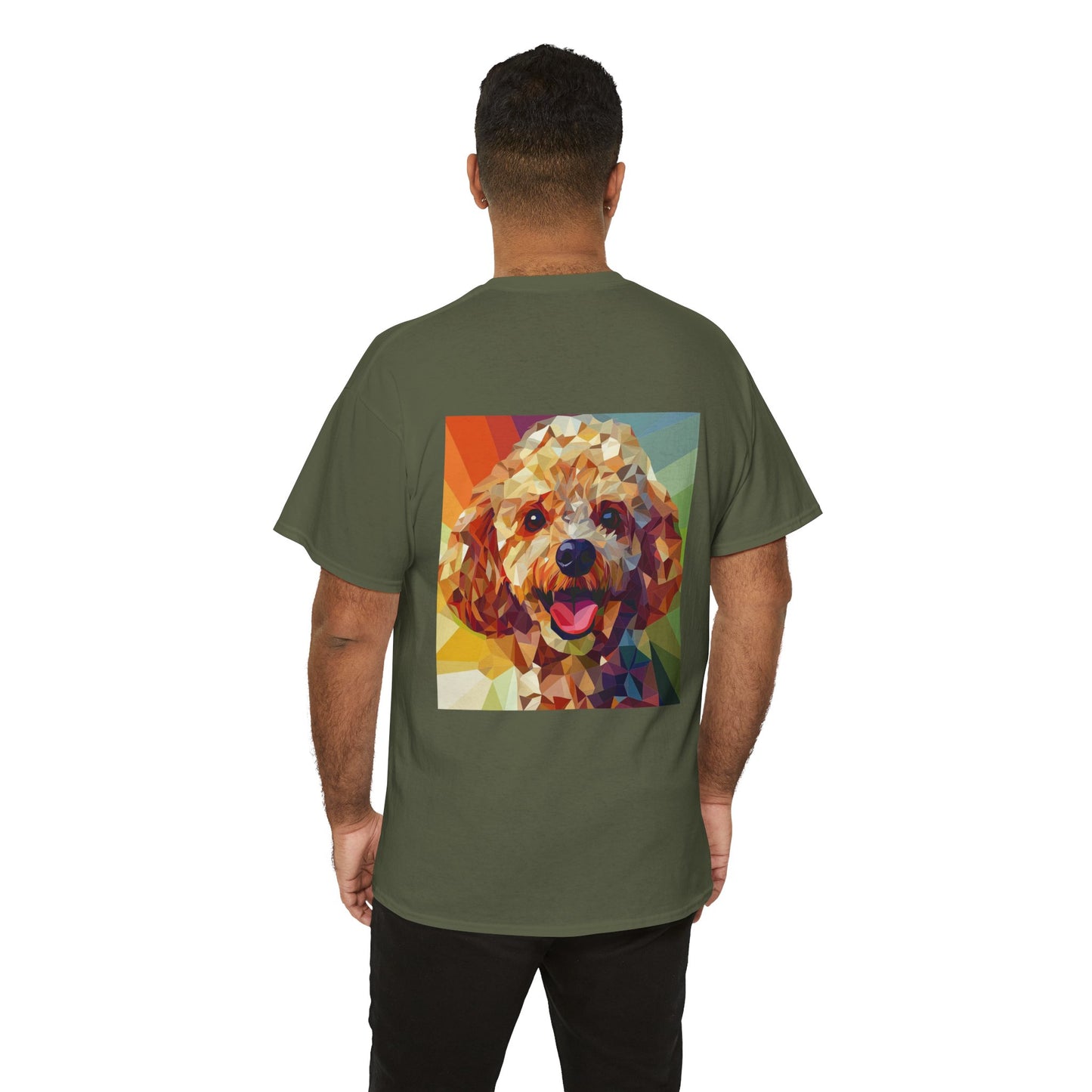 Rainbow Poly Pup T-shirt