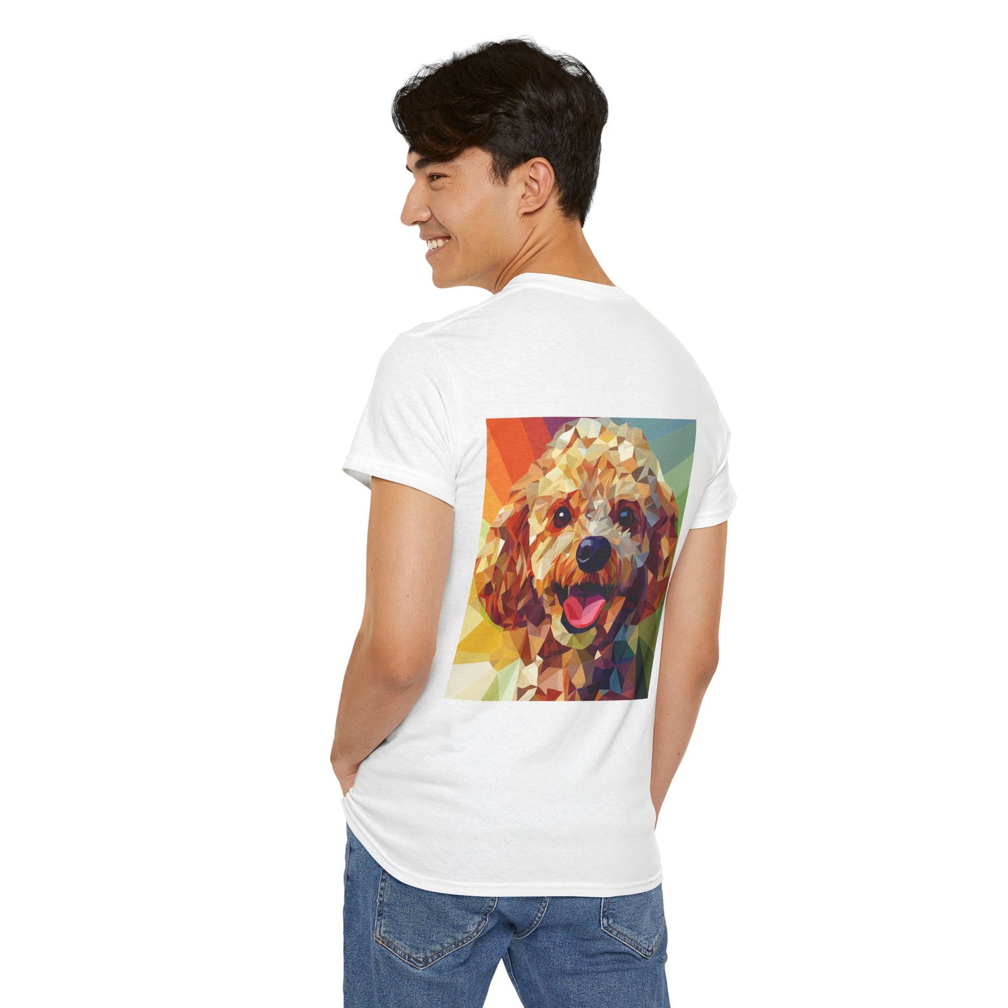 Rainbow Poly Pup T-shirt