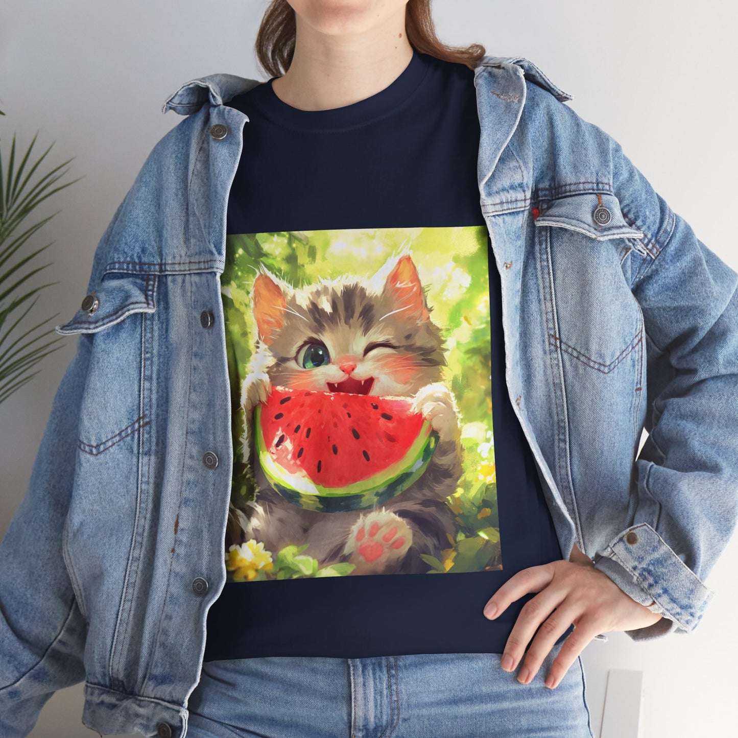Cute Kitty Melon T-shirt
