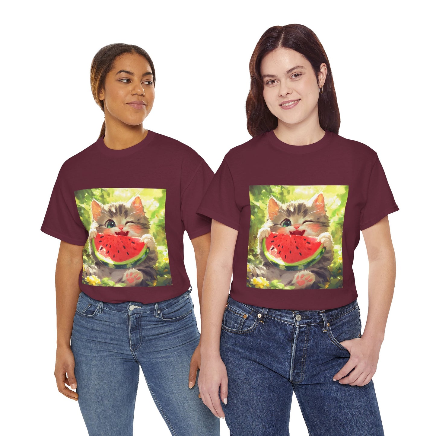 Cute Kitty Melon T-shirt
