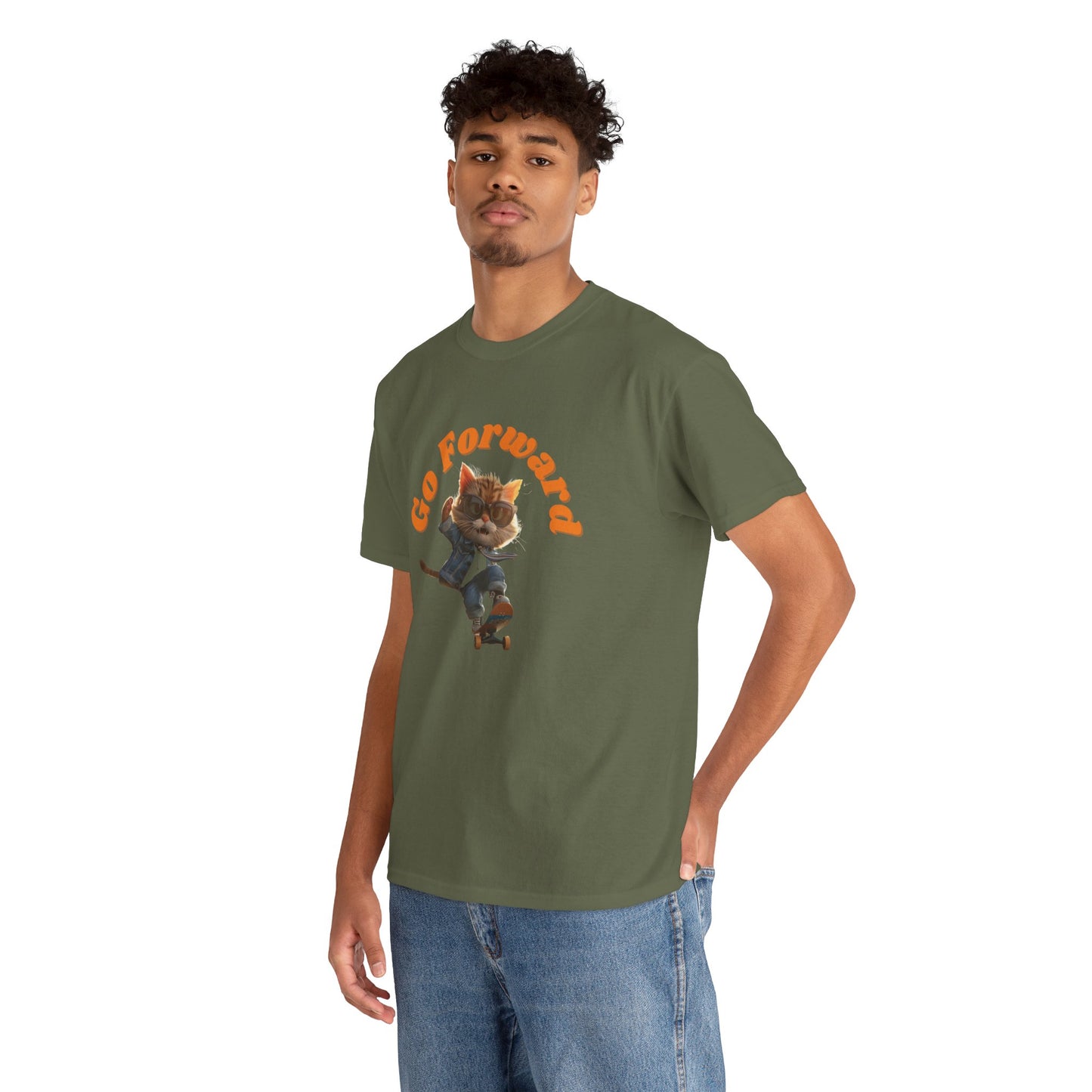 Skateboard Cool Cat T-shirt