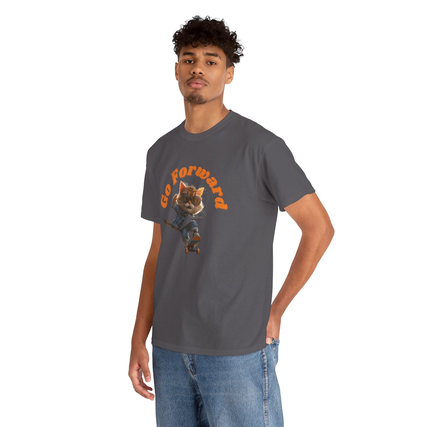 Skateboard Cool Cat T-shirt