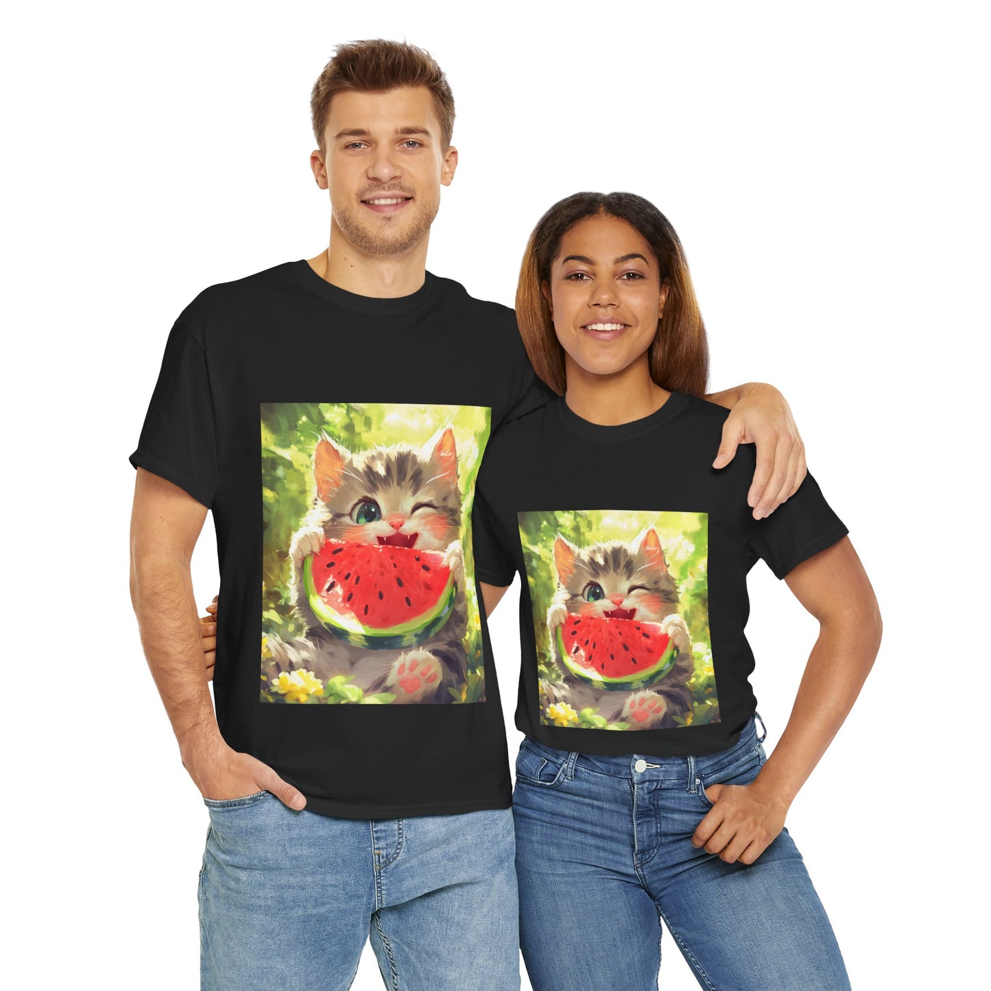 Cute Kitty Melon T-shirt
