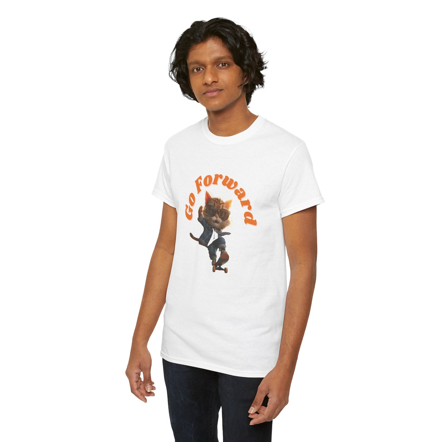 Skateboard Cool Cat T-shirt