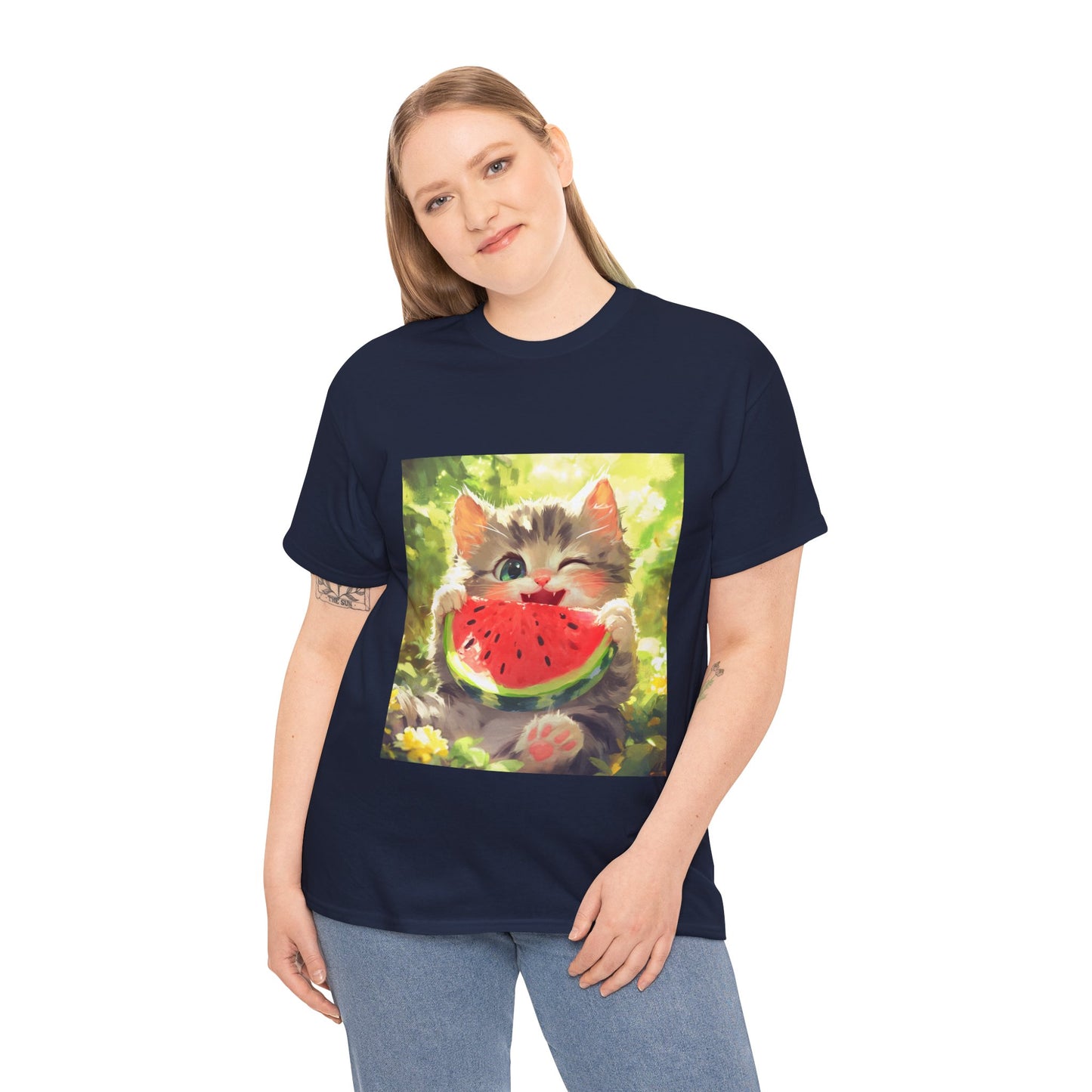 Cute Kitty Melon T-shirt