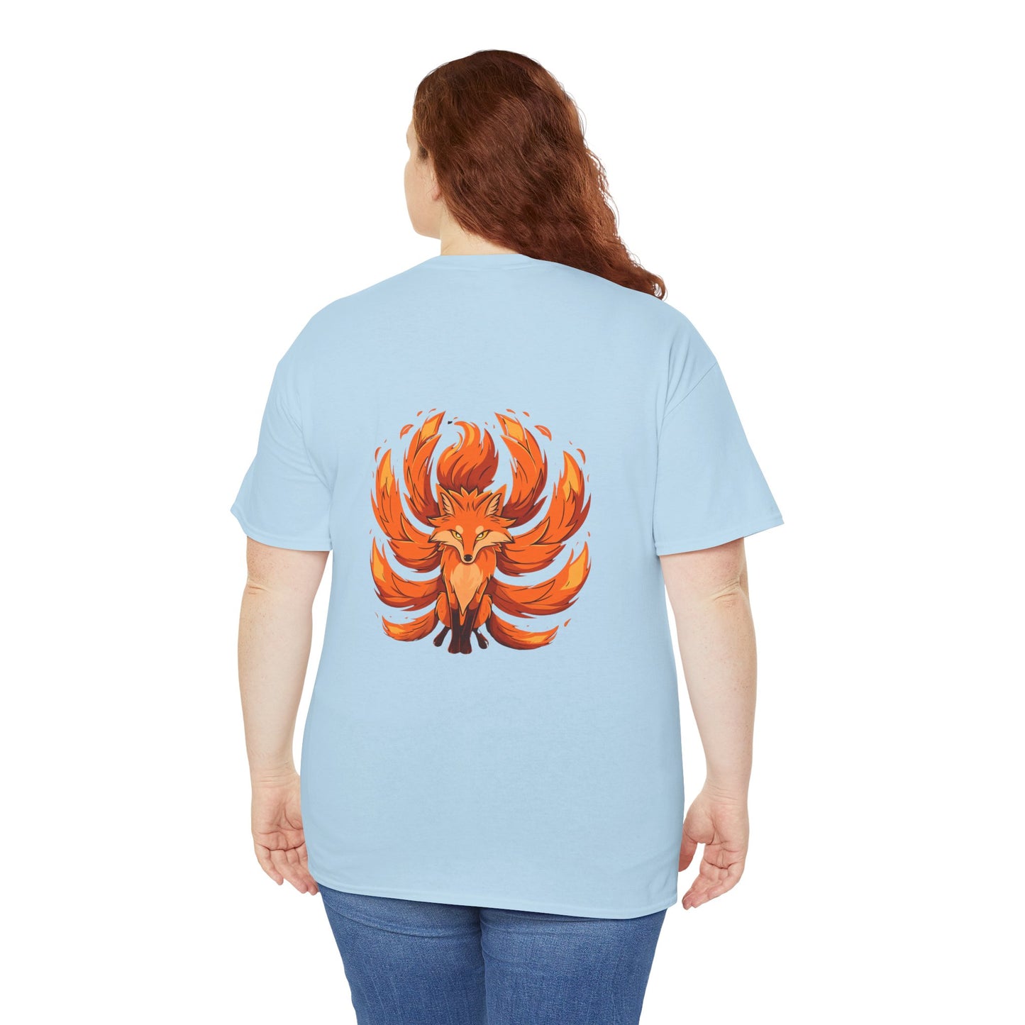 Nine Tailed Fire Fox T-shirt