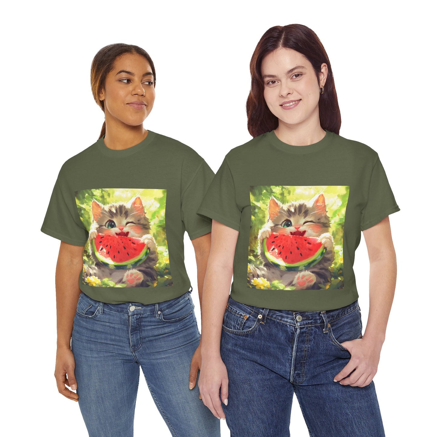 Cute Kitty Melon T-shirt