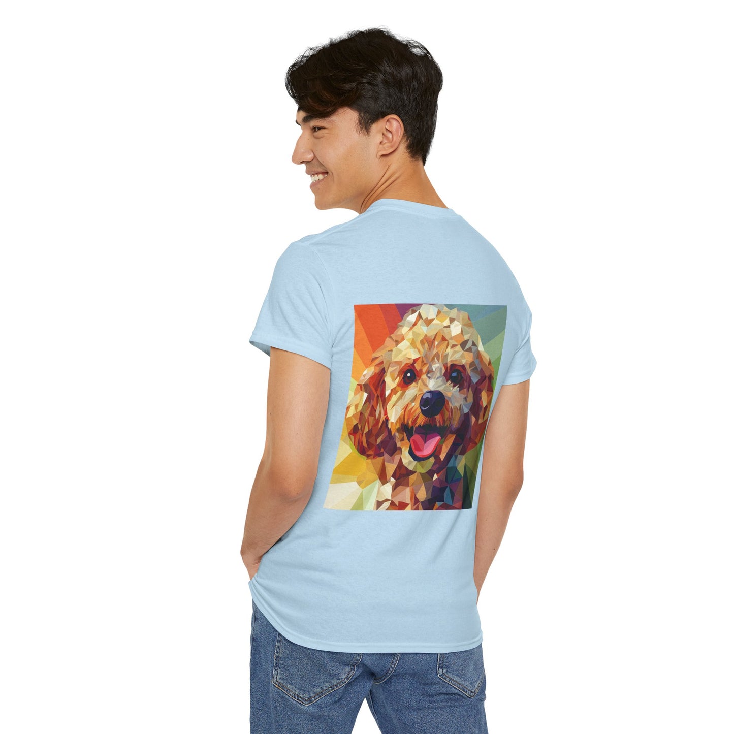 Rainbow Poly Pup T-shirt