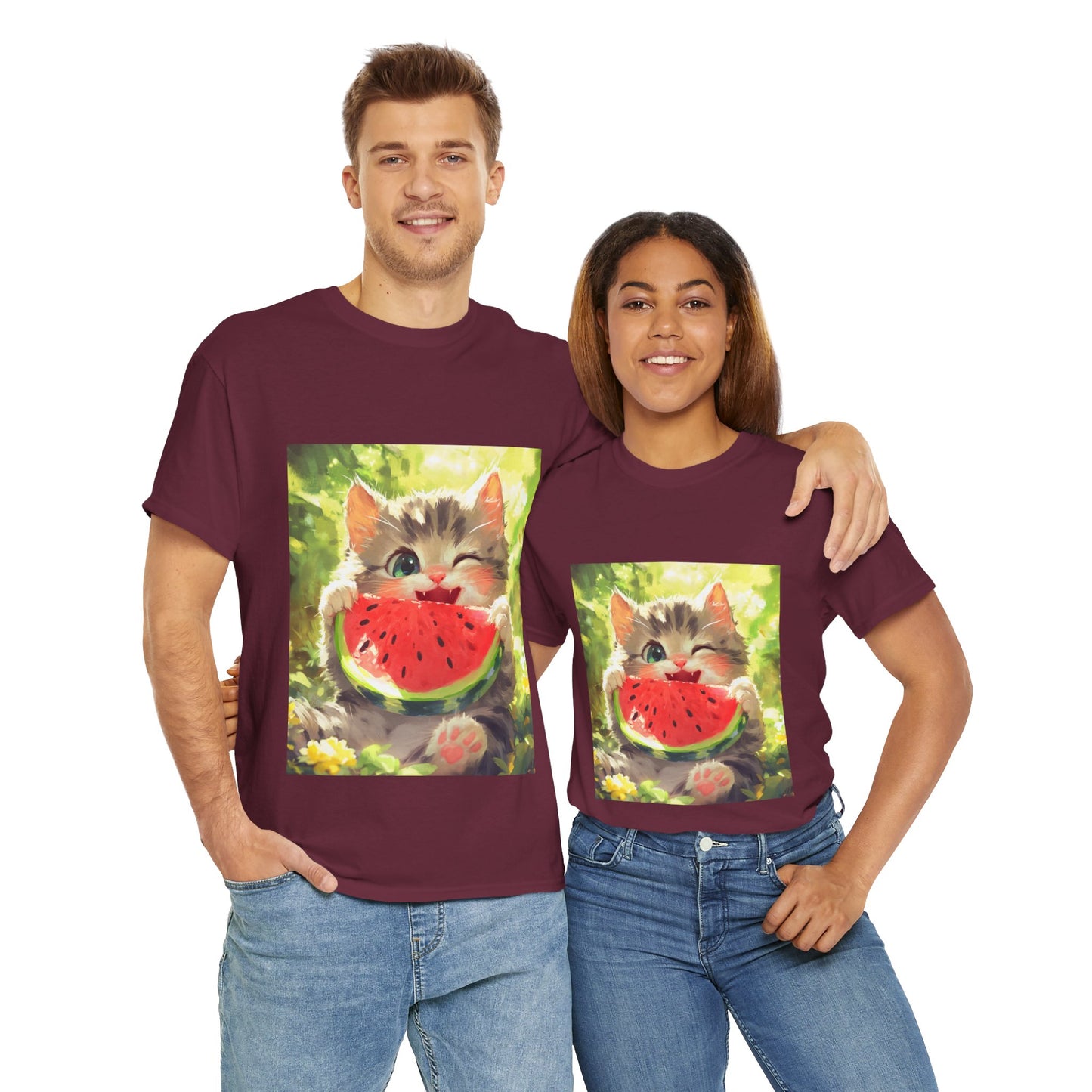 Cute Kitty Melon T-shirt