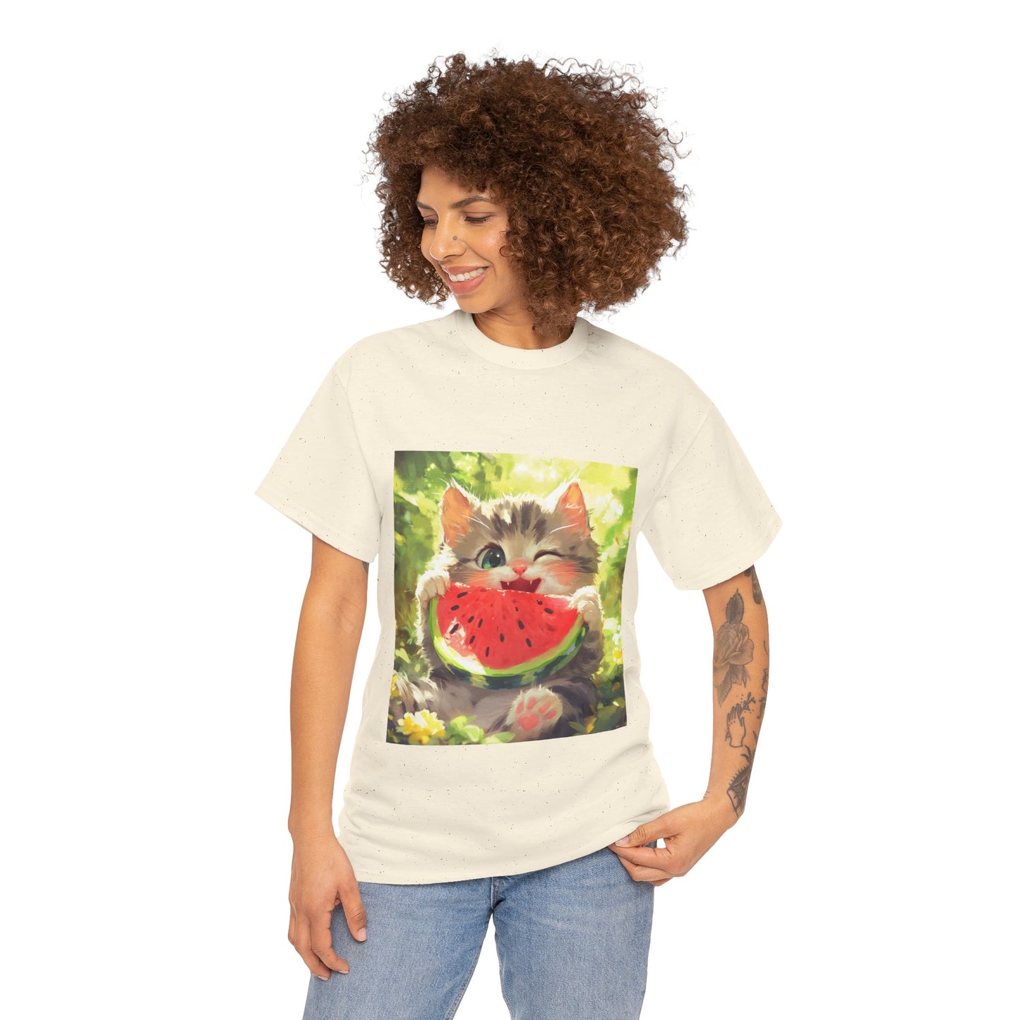 Cute Kitty Melon T-shirt