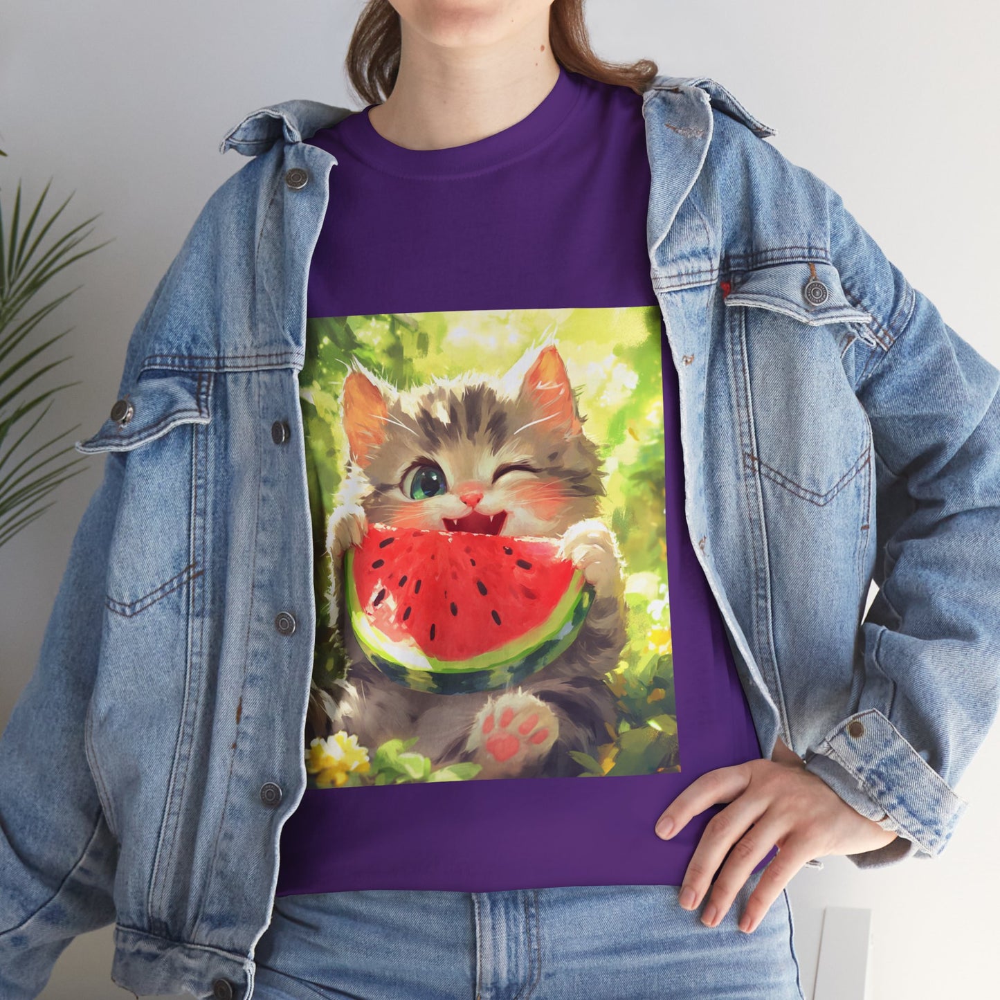 Cute Kitty Melon T-shirt
