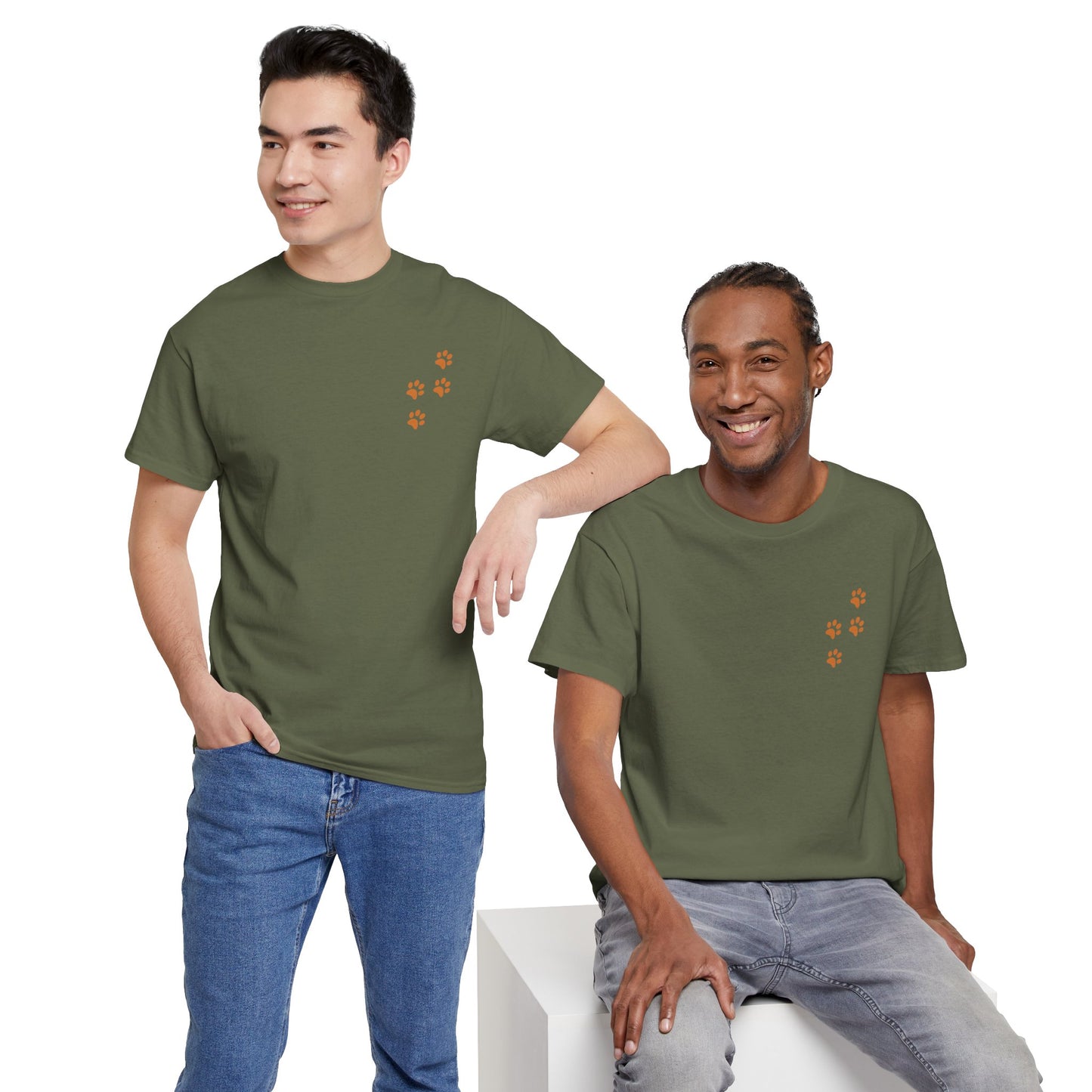 Rainbow Poly Pup T-shirt