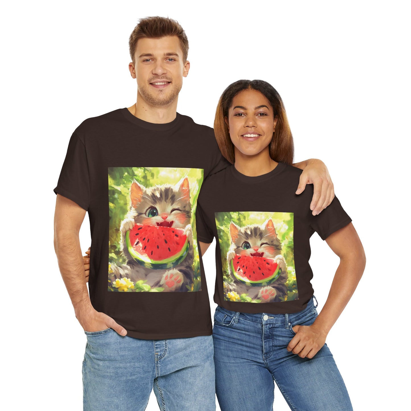 Cute Kitty Melon T-shirt