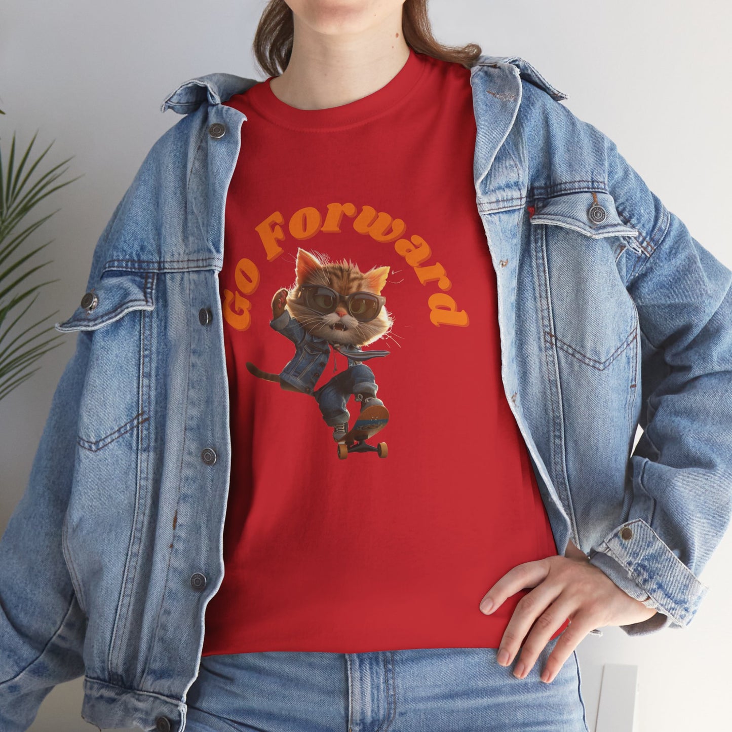 Skateboard Cool Cat T-shirt