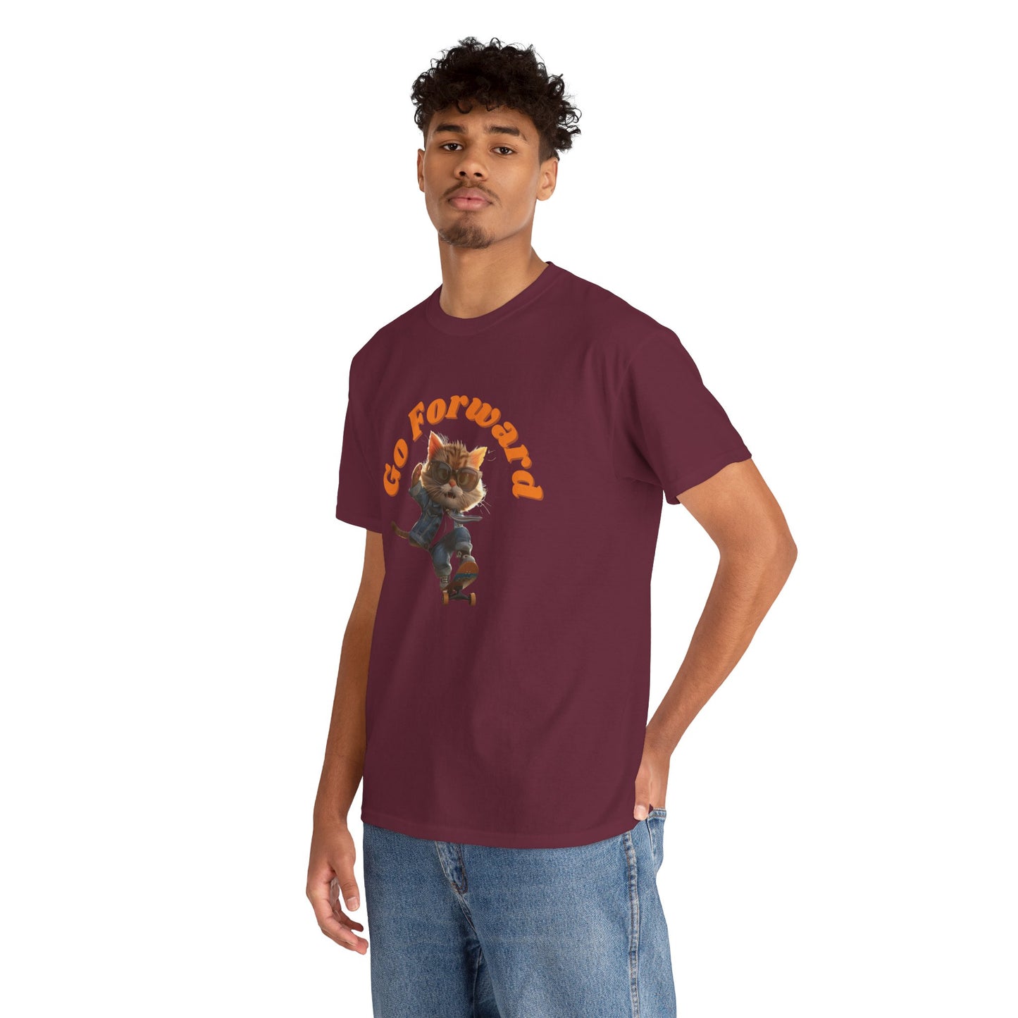 Skateboard Cool Cat T-shirt