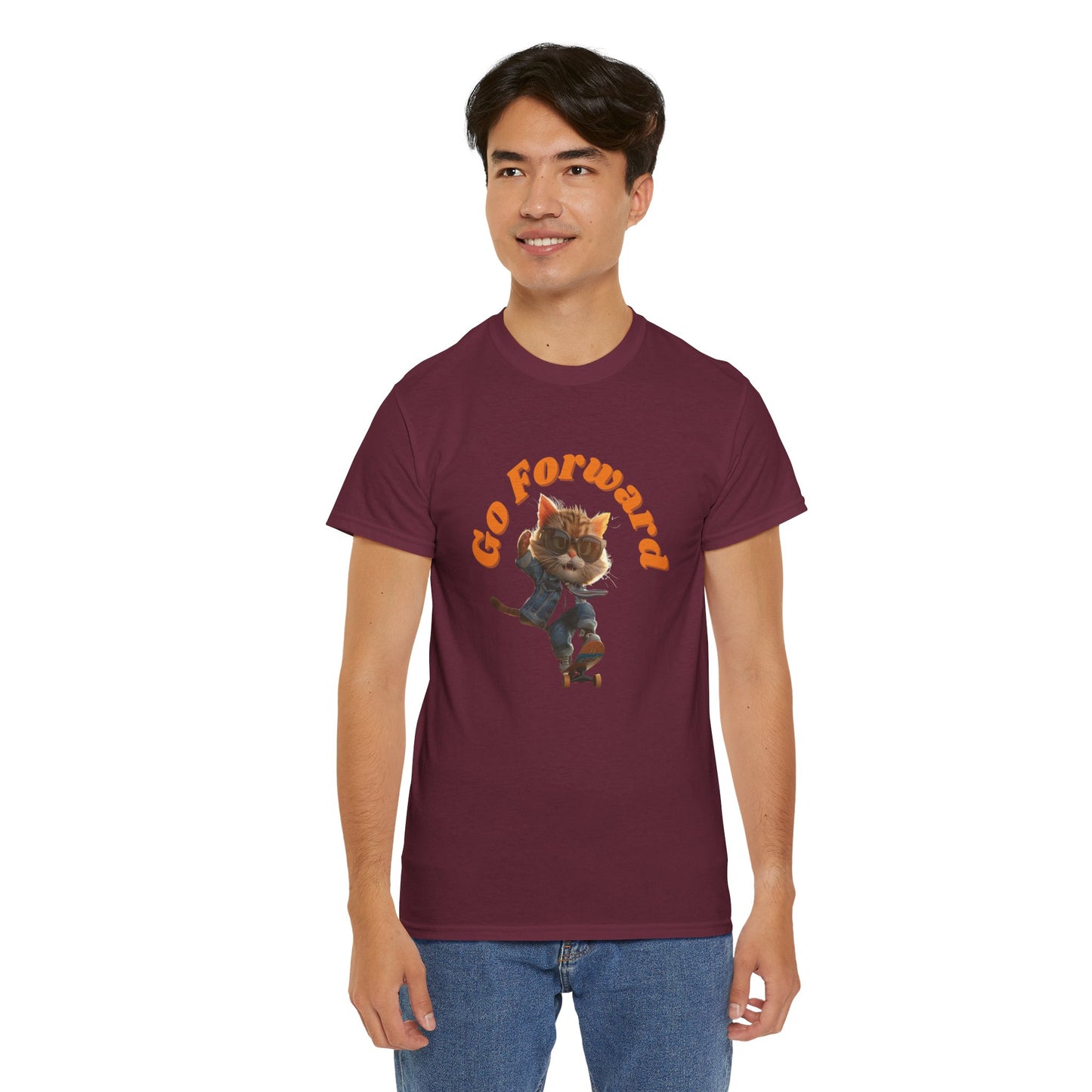 Skateboard Cool Cat T-shirt