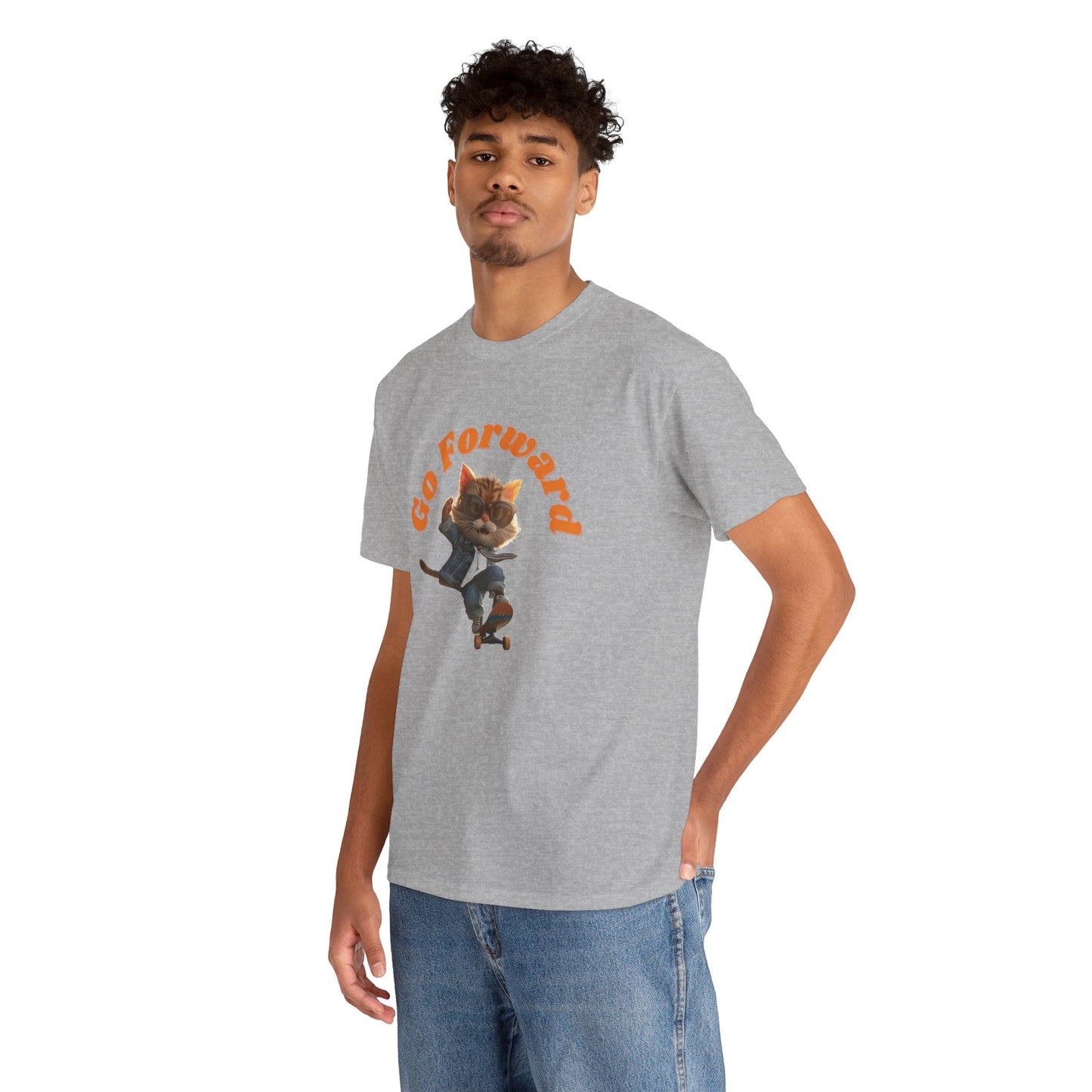 Skateboard Cool Cat T-shirt