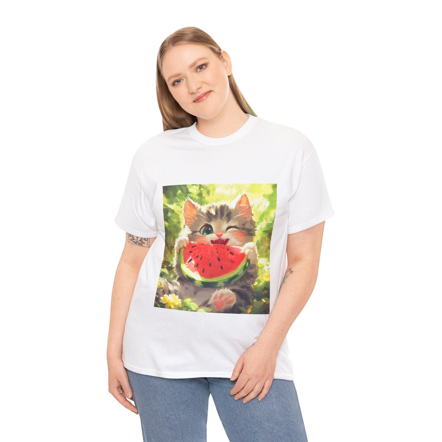 Cute Kitty Melon T-shirt