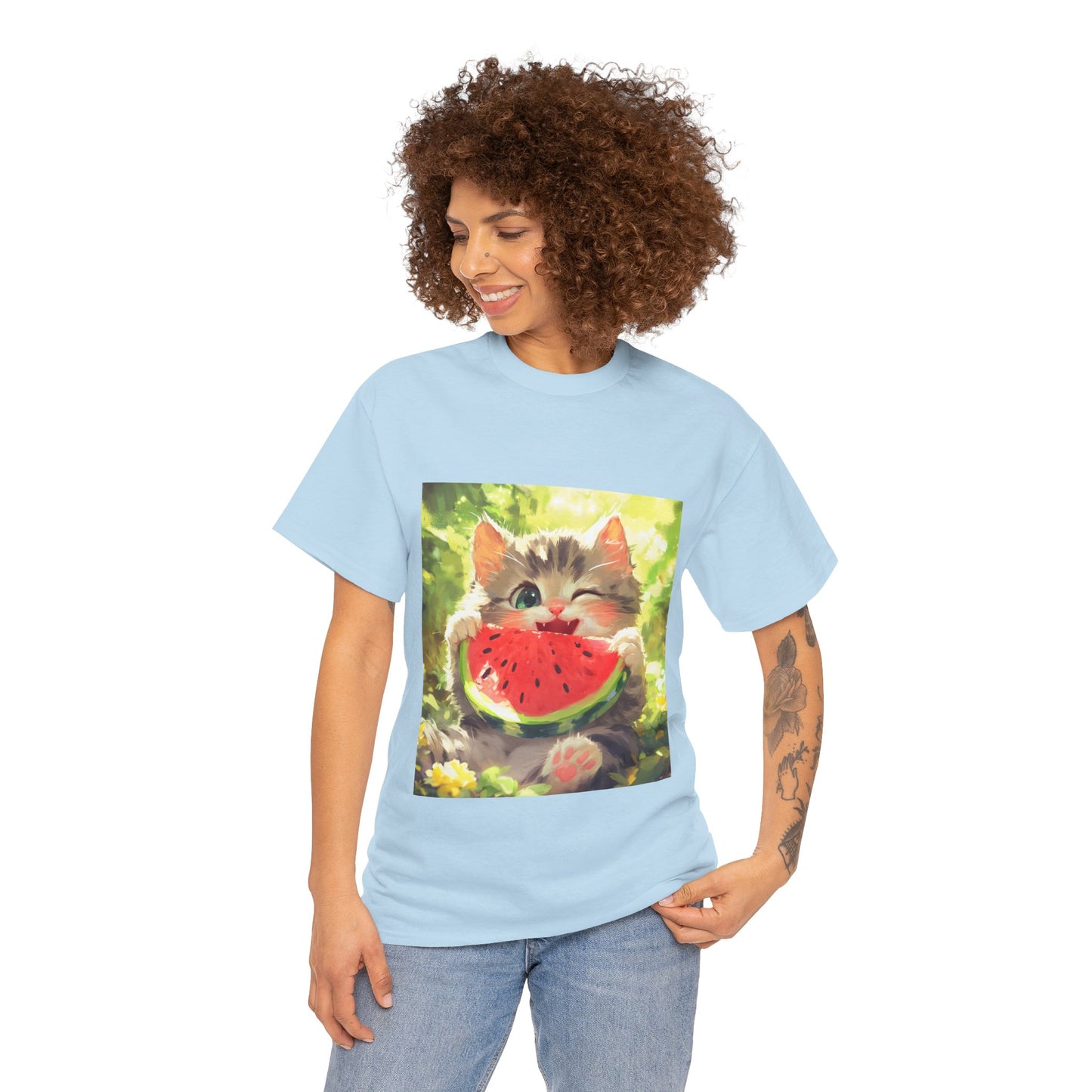 Cute Kitty Melon T-shirt