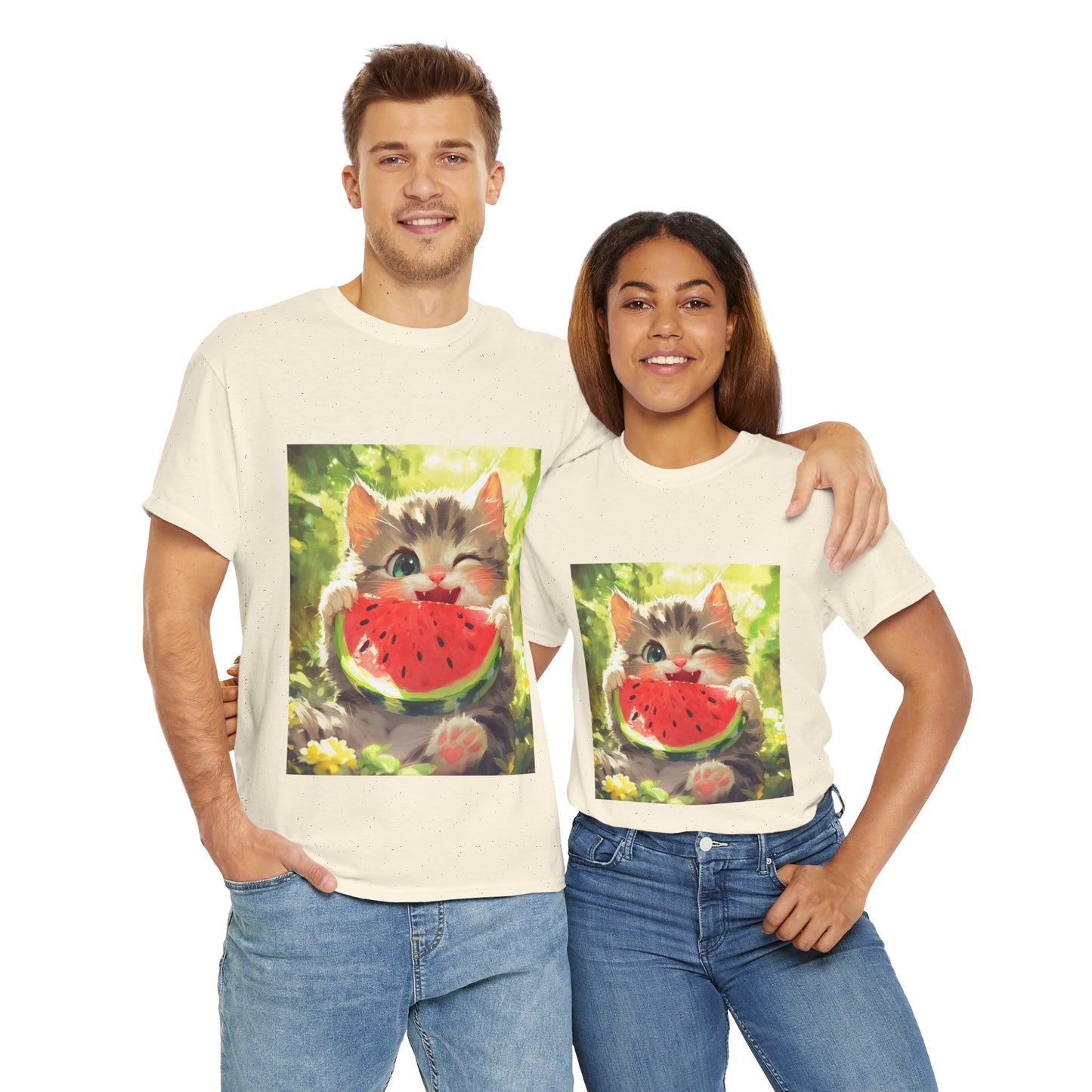 Cute Kitty Melon T-shirt
