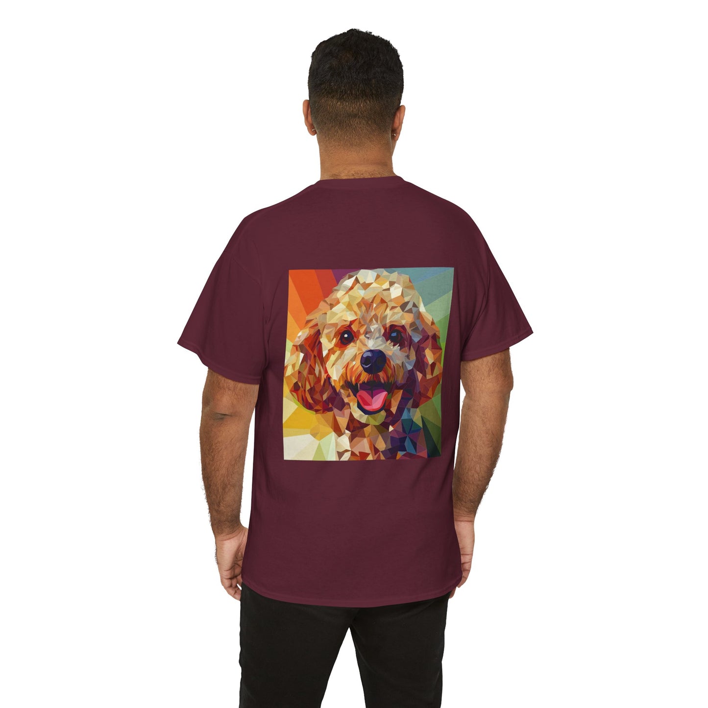 Rainbow Poly Pup T-shirt