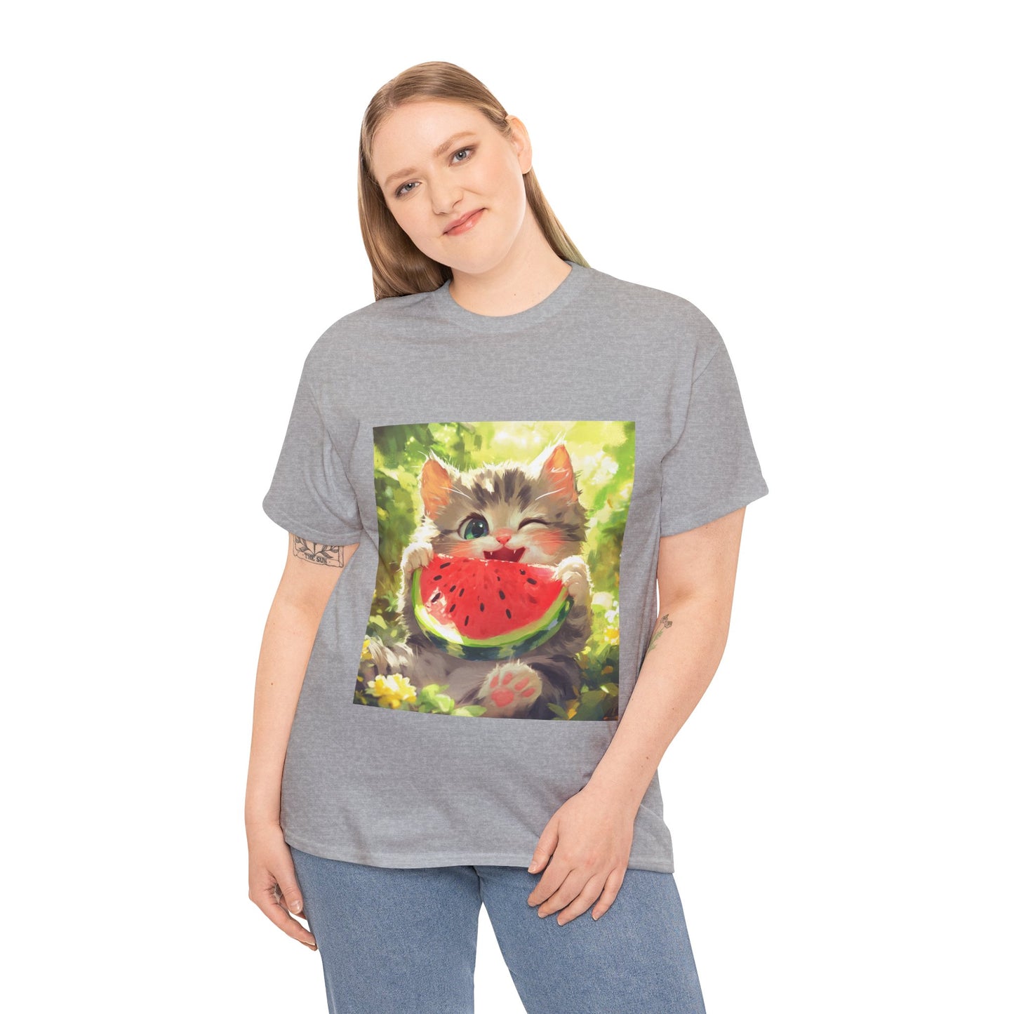 Cute Kitty Melon T-shirt