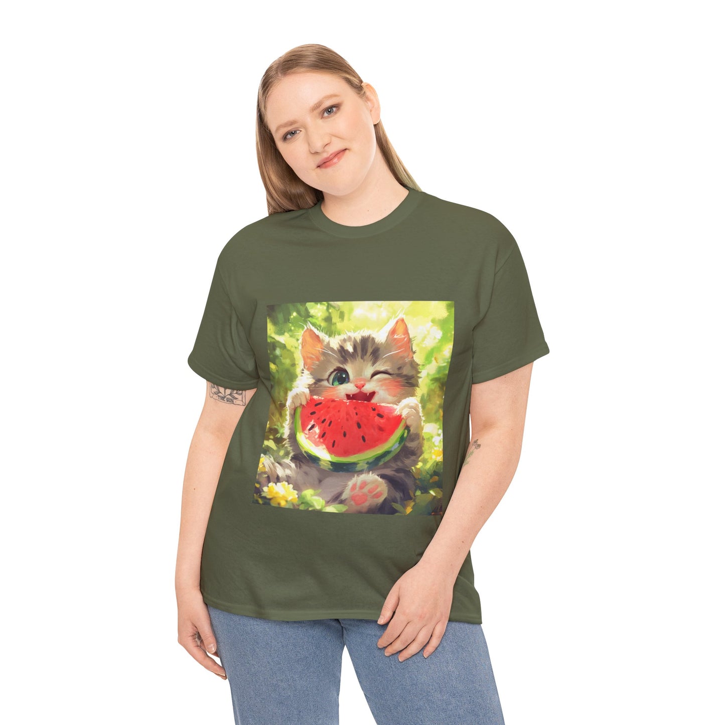 Cute Kitty Melon T-shirt