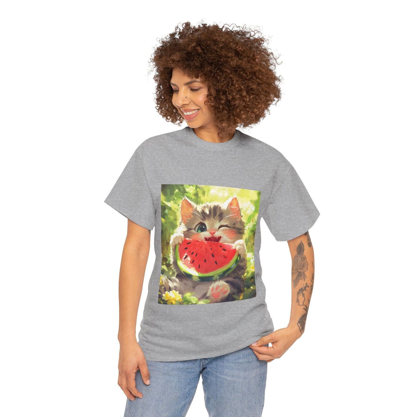 Cute Kitty Melon T-shirt