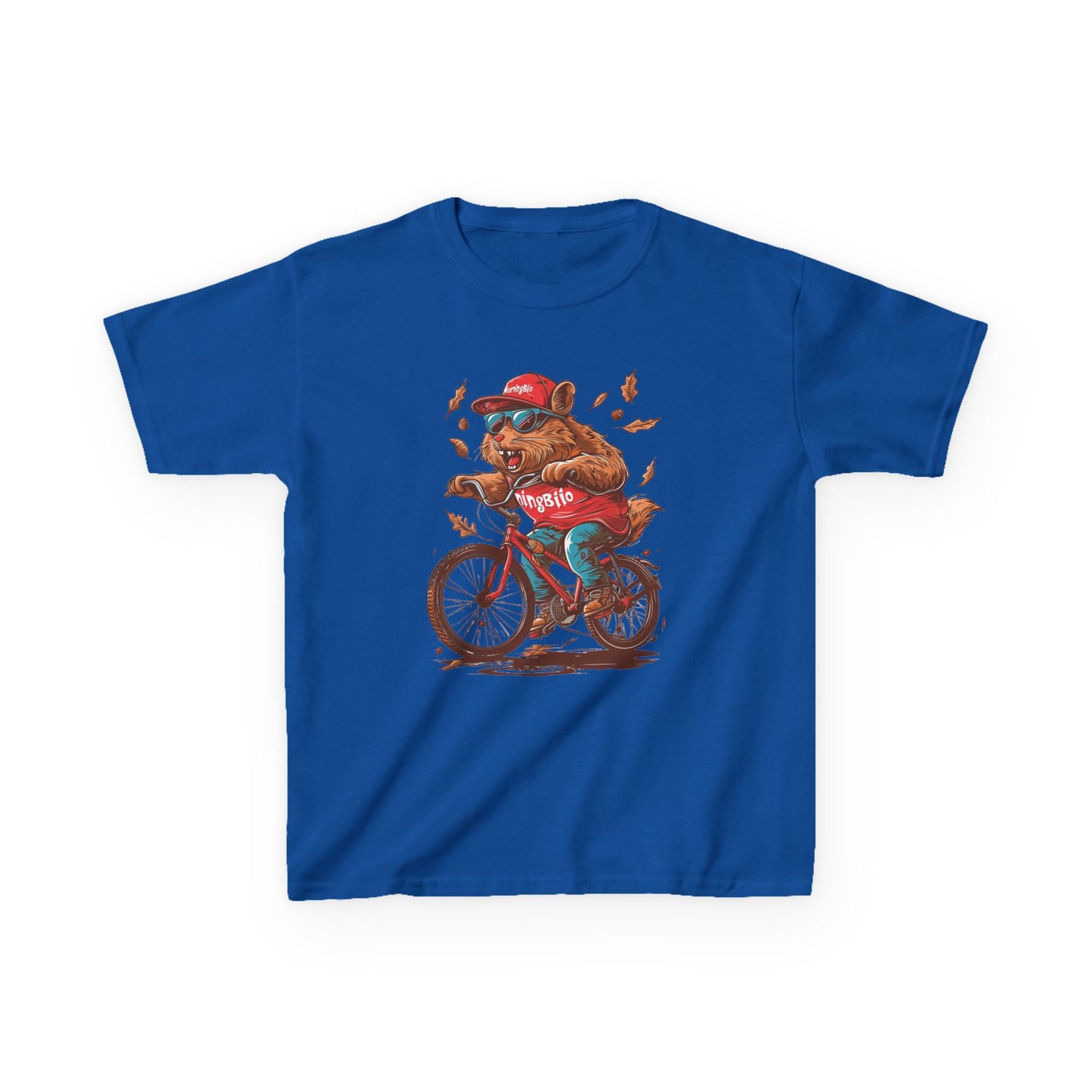 Bicycle Bear T-shirt for Kids
