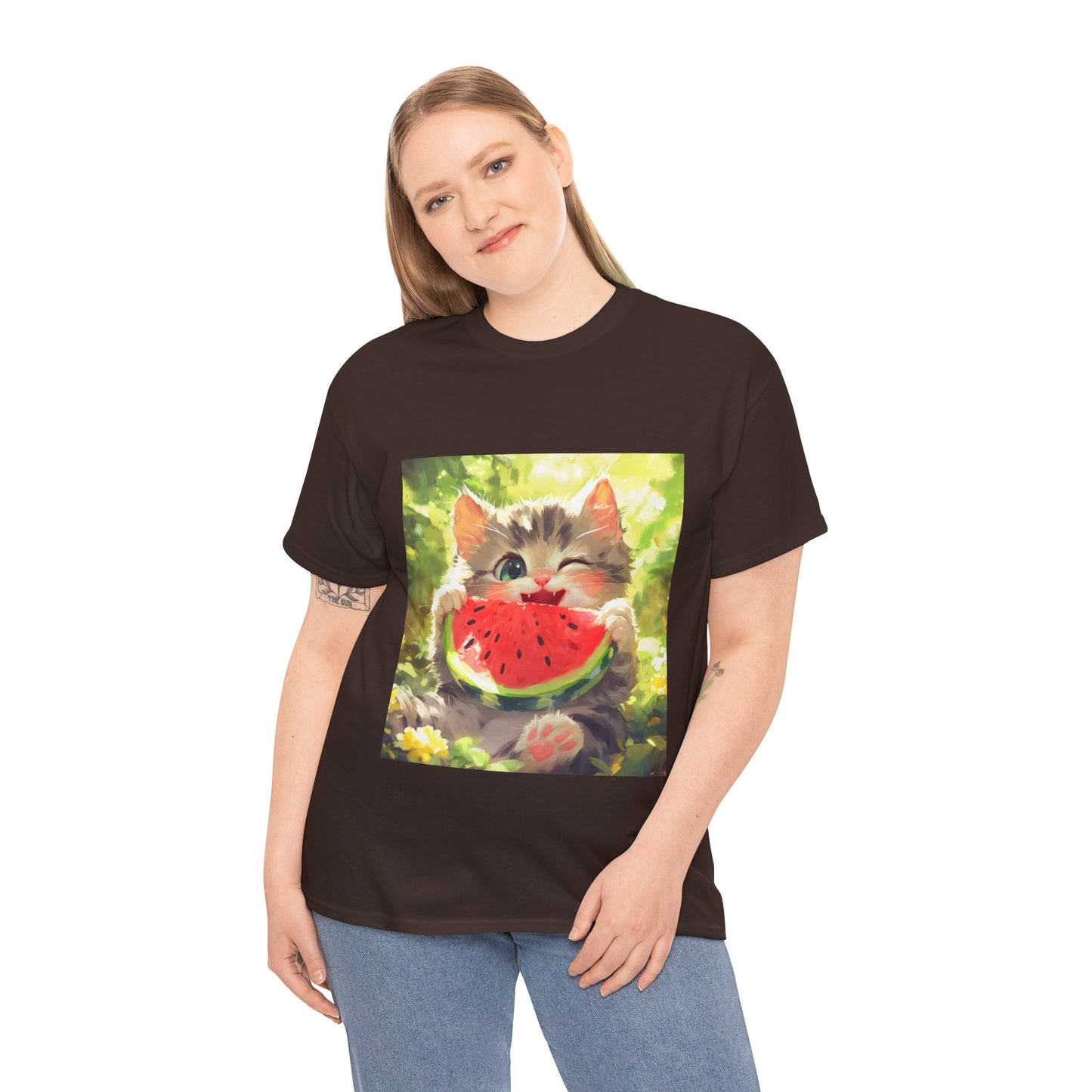 Cute Kitty Melon T-shirt