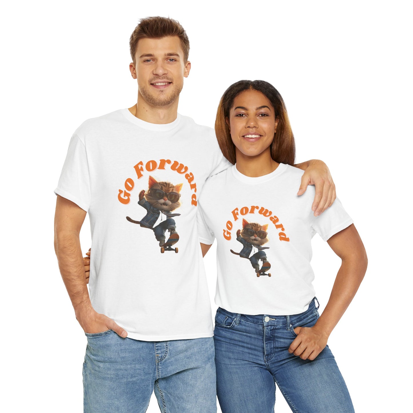 Skateboard Cool Cat T-shirt