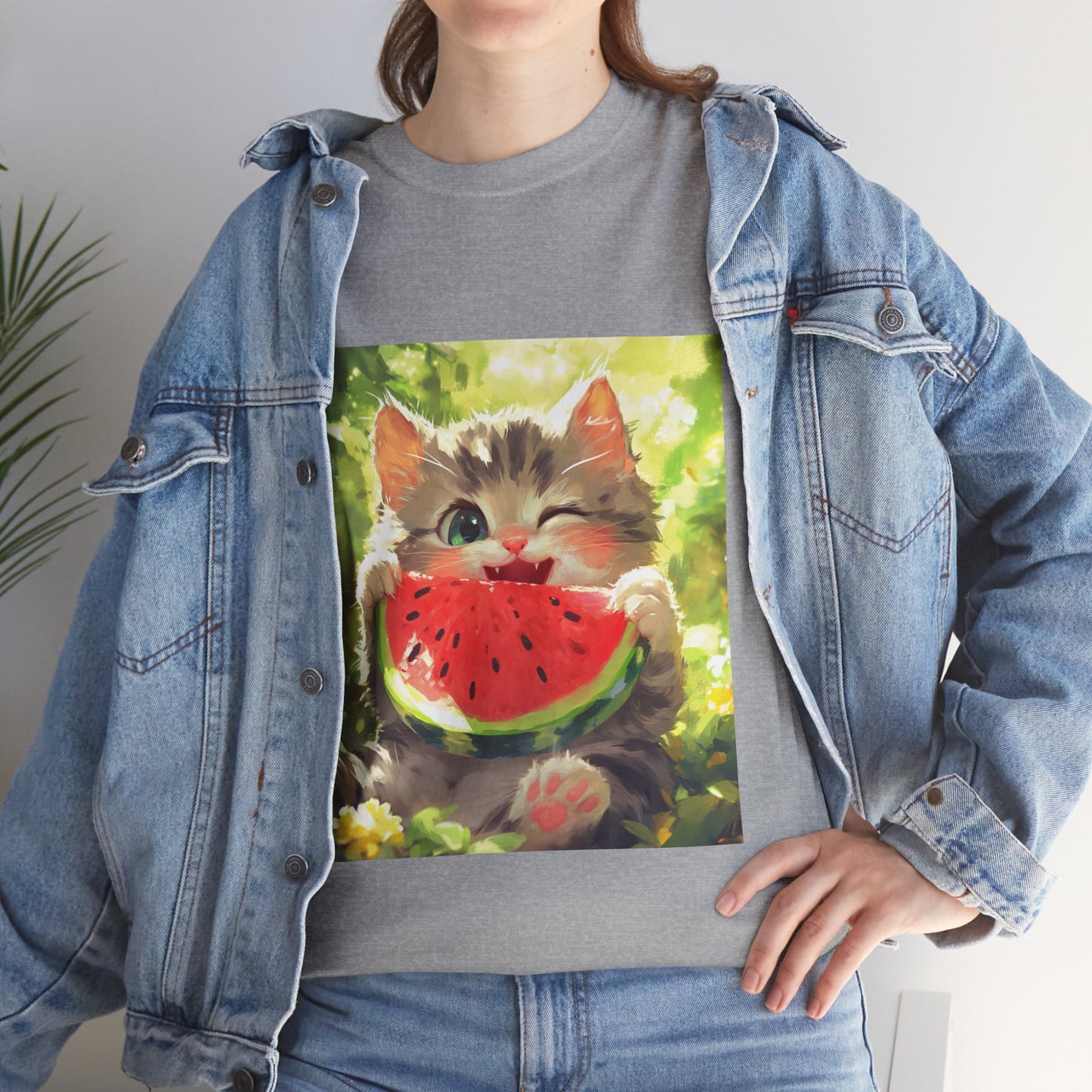 Cute Kitty Melon T-shirt