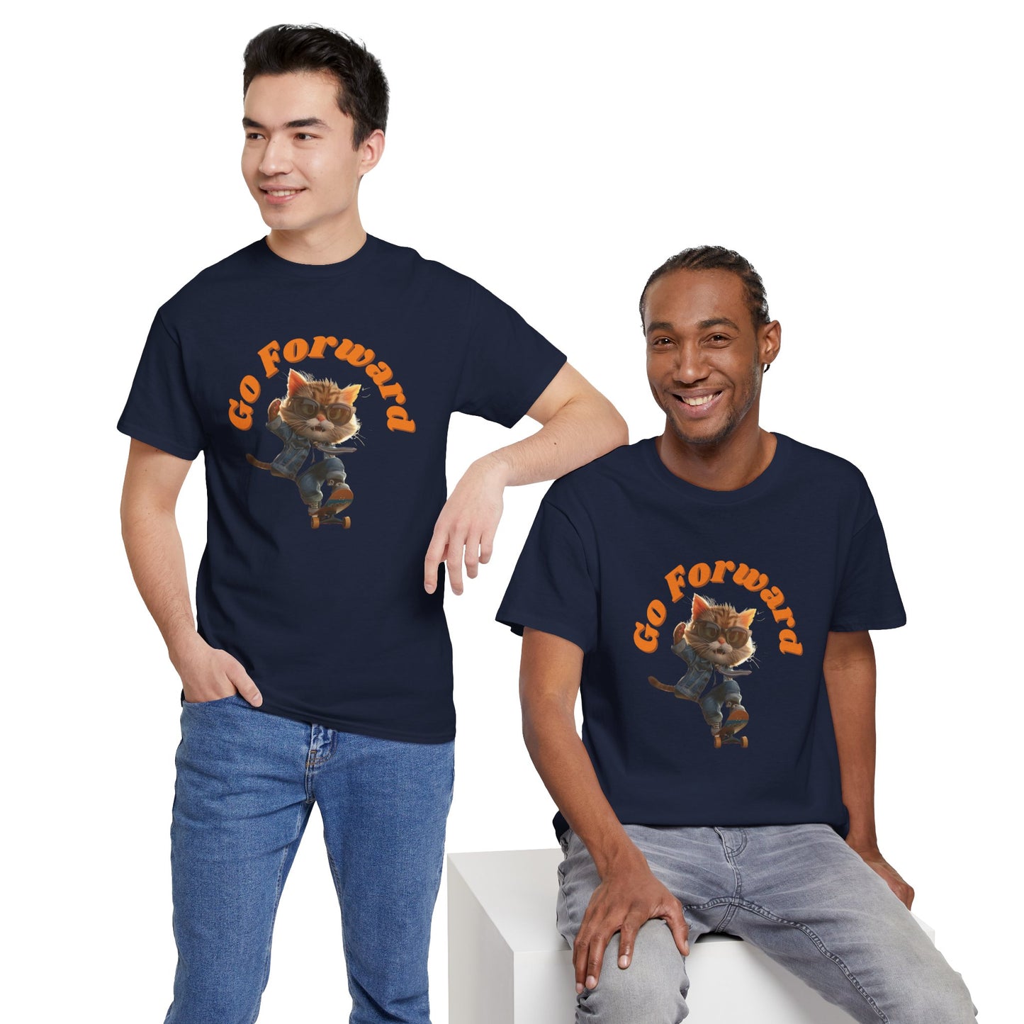 Skateboard Cool Cat T-shirt