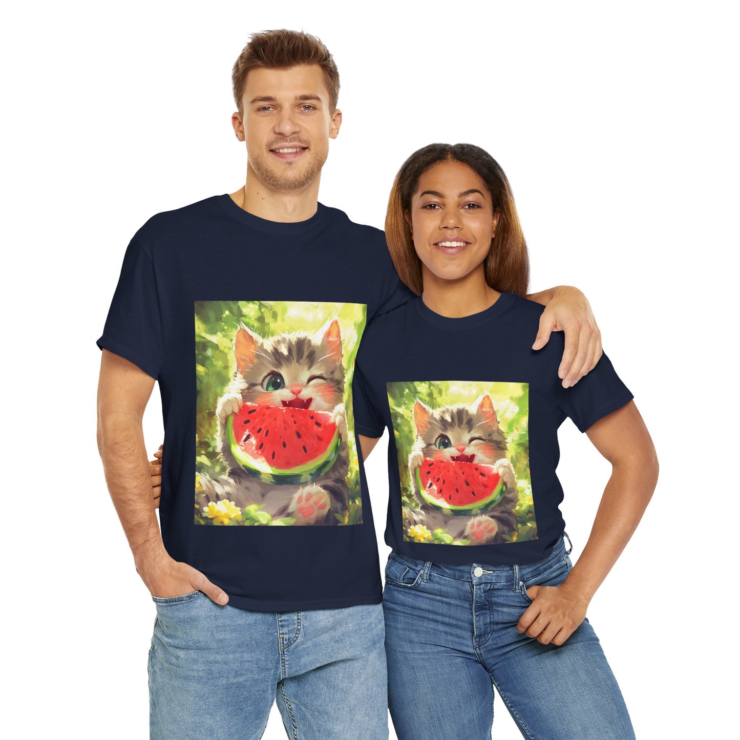 Cute Kitty Melon T-shirt