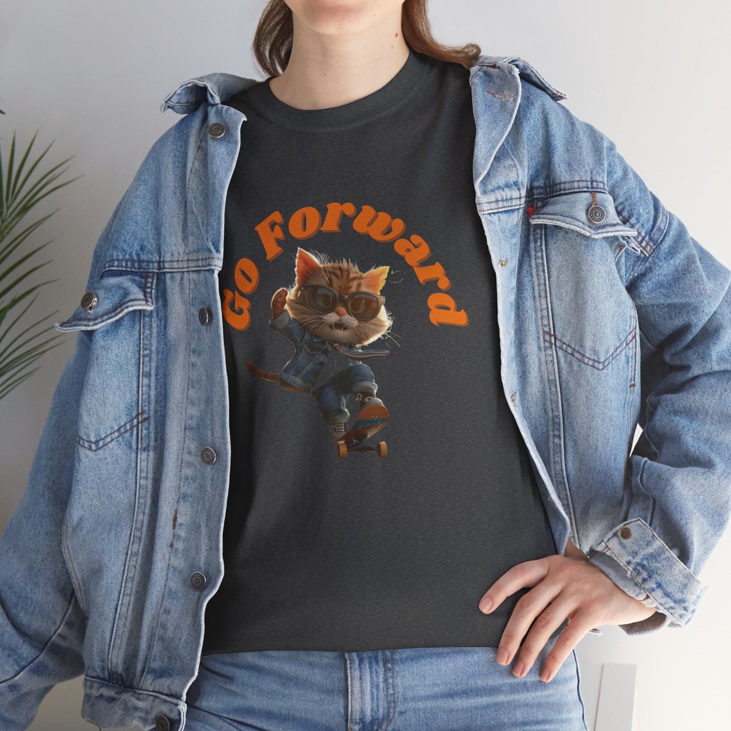 Skateboard Cool Cat T-shirt