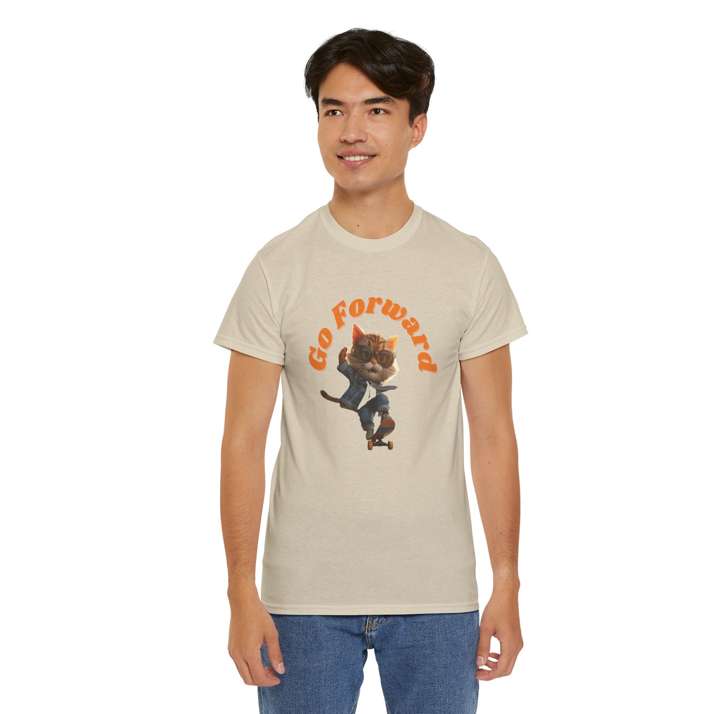 Skateboard Cool Cat T-shirt