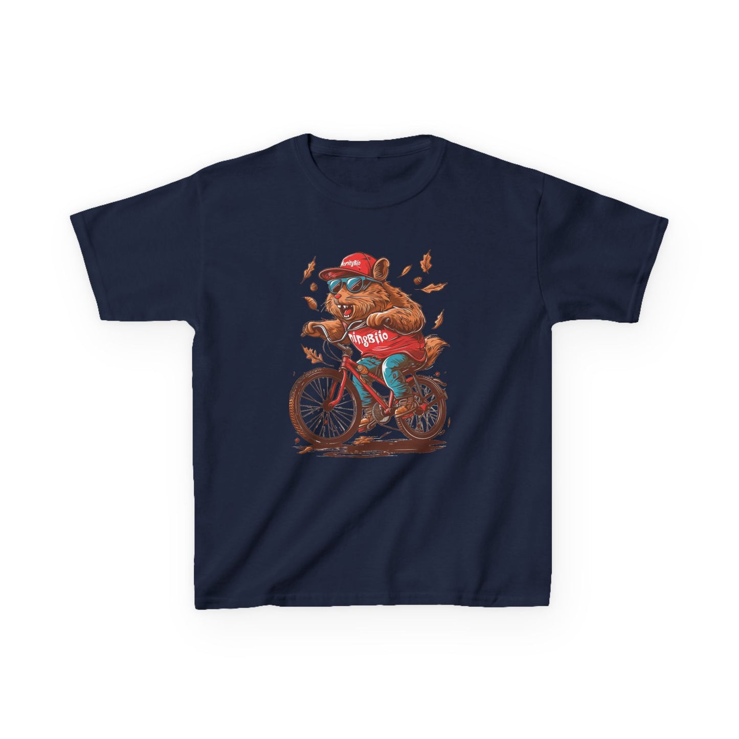 Bicycle Bear T-shirt for Kids