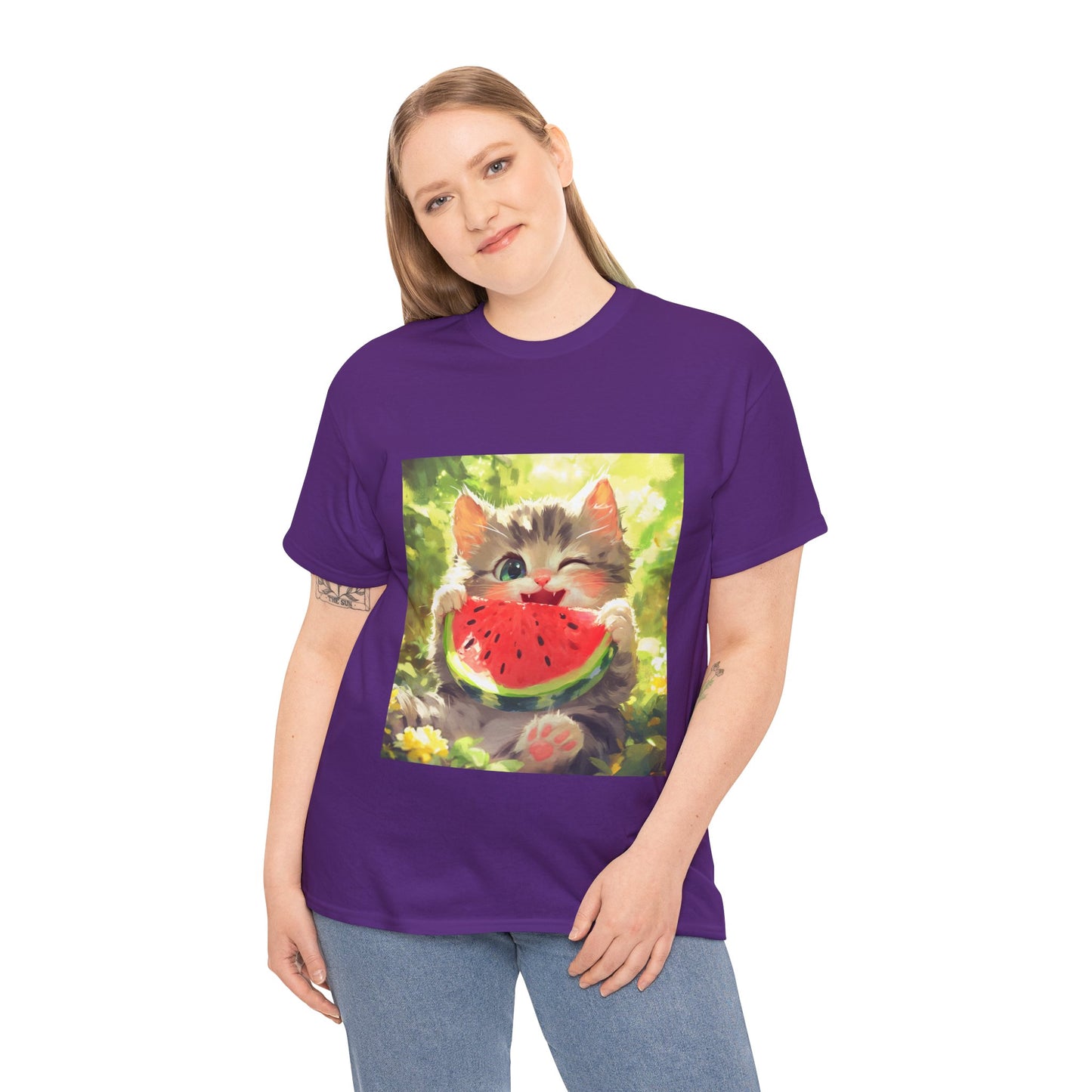 Cute Kitty Melon T-shirt