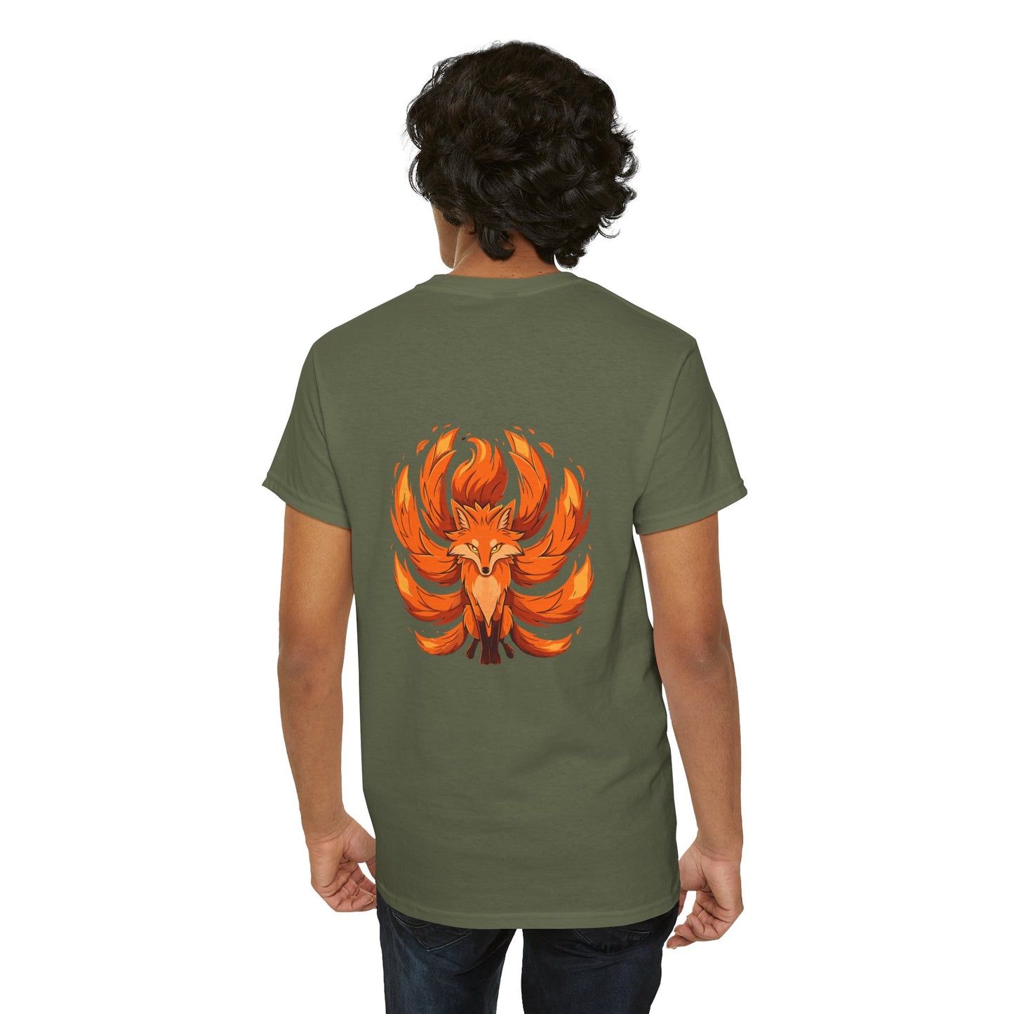Nine Tailed Fire Fox T-shirt