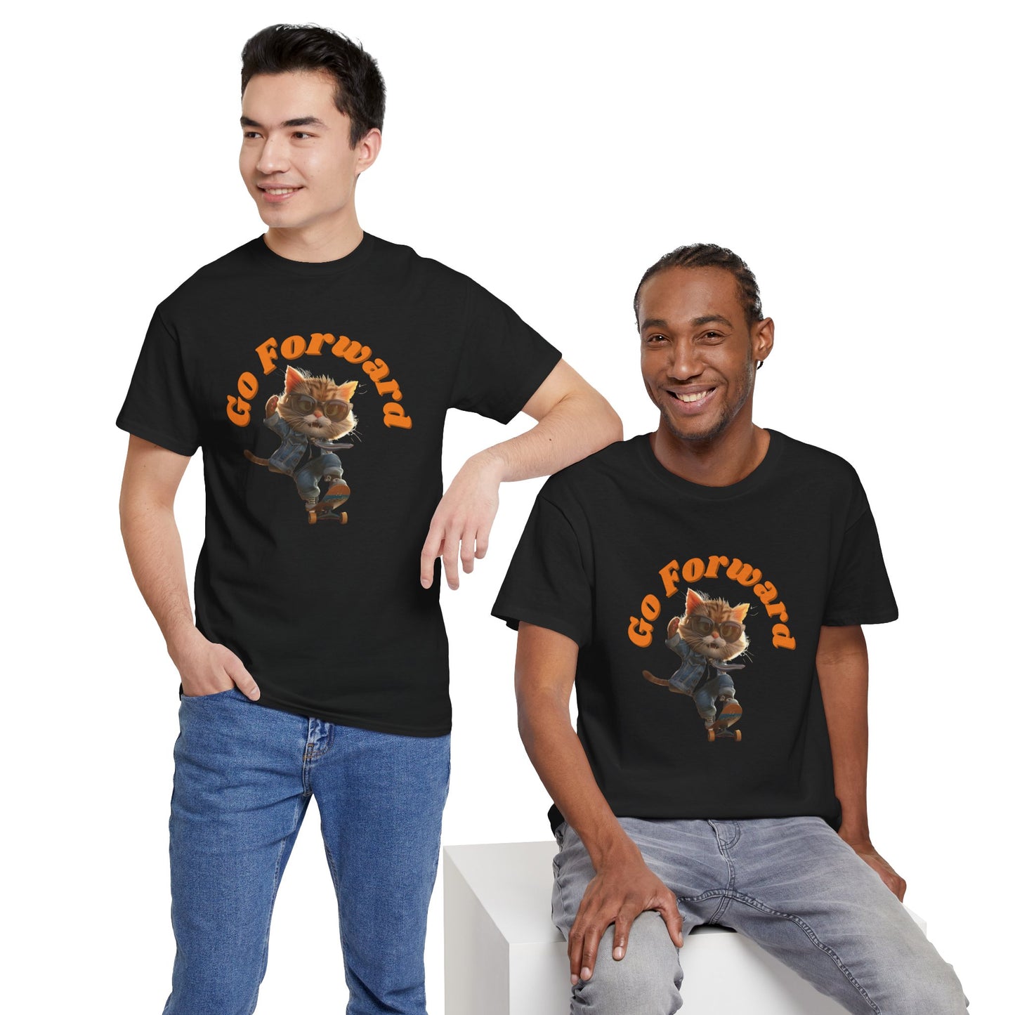 Skateboard Cool Cat T-shirt