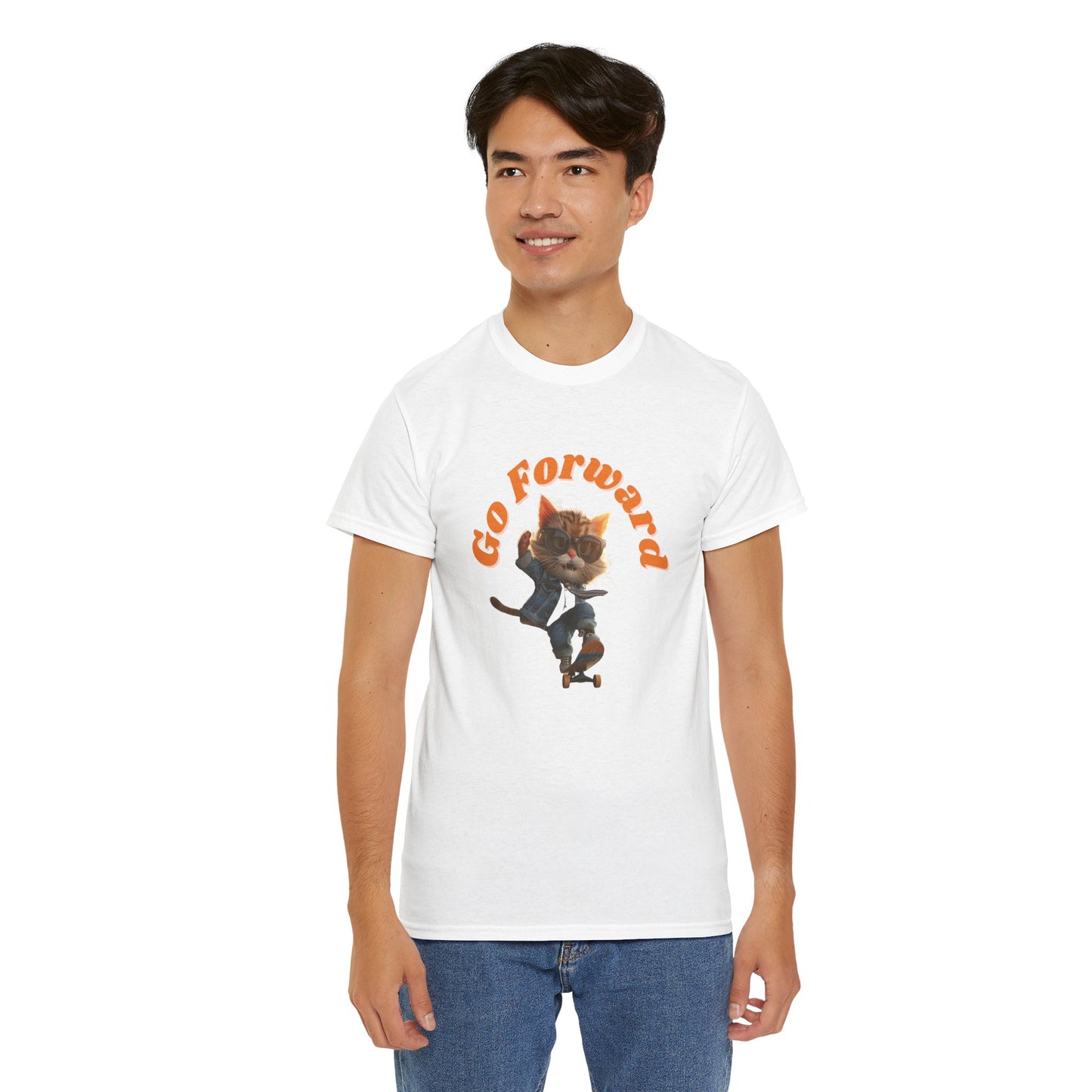 Skateboard Cool Cat T-shirt