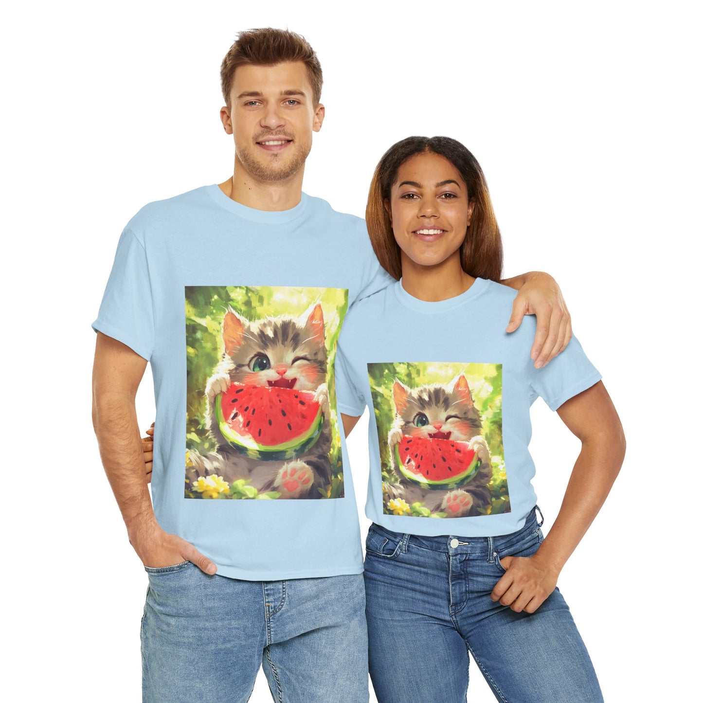 Cute Kitty Melon T-shirt
