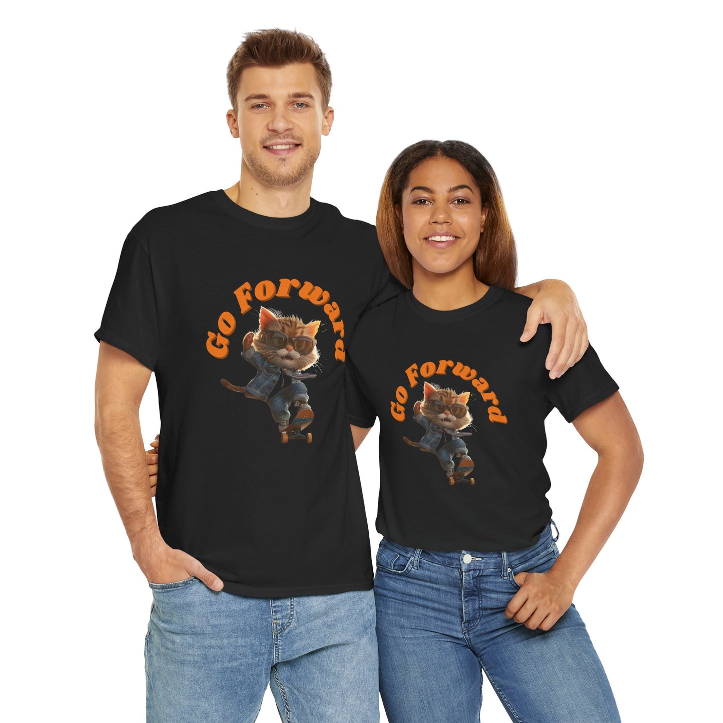 Skateboard Cool Cat T-shirt