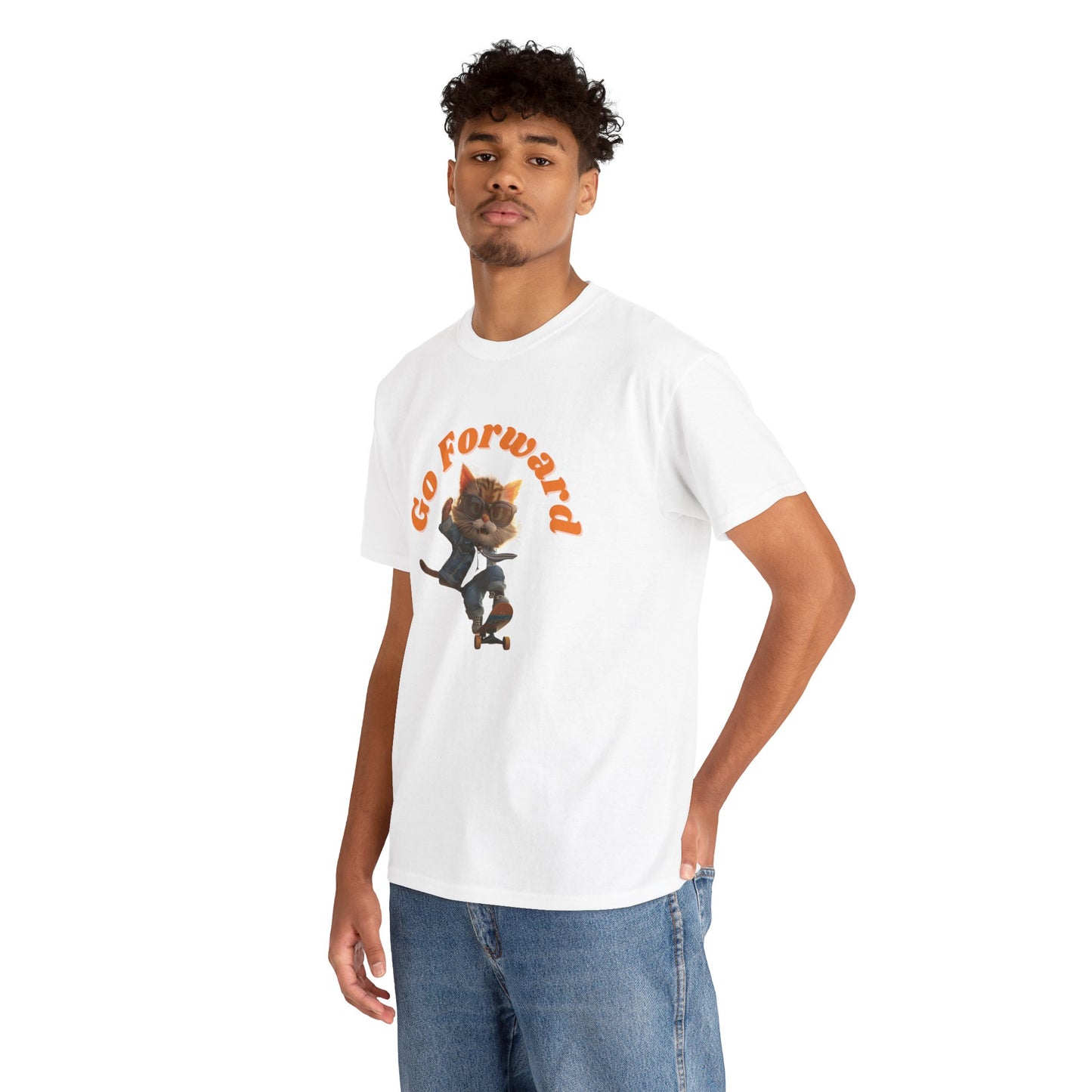 Skateboard Cool Cat T-shirt