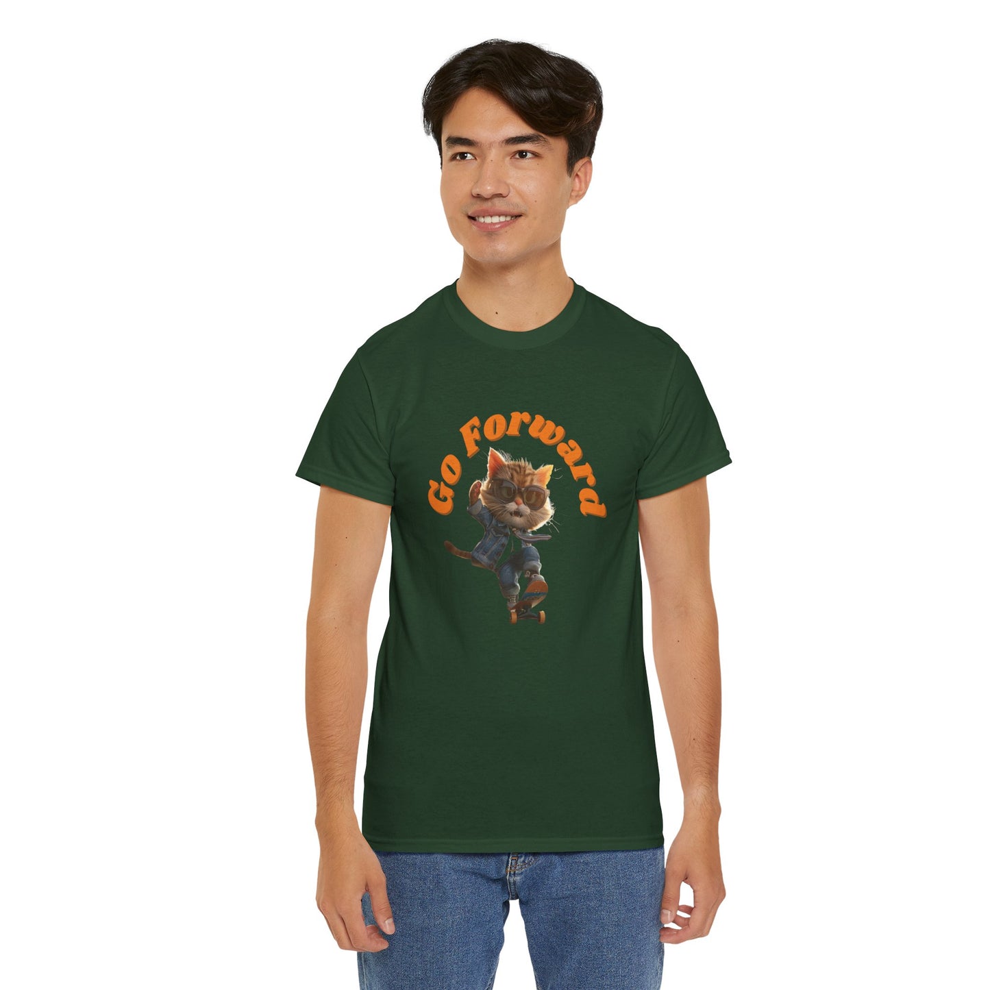 Skateboard Cool Cat T-shirt