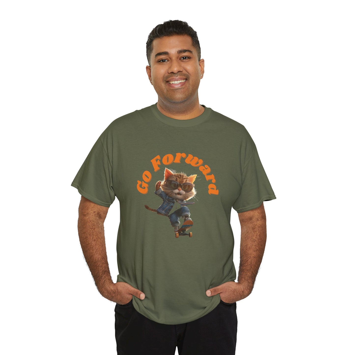 Skateboard Cool Cat T-shirt