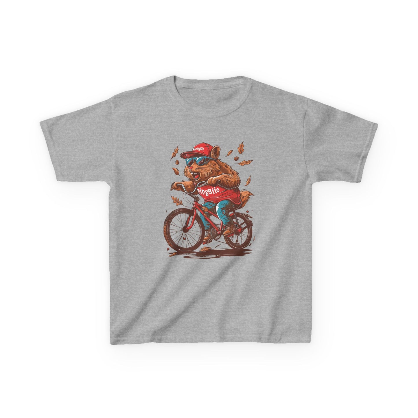 Bicycle Bear T-shirt for Kids
