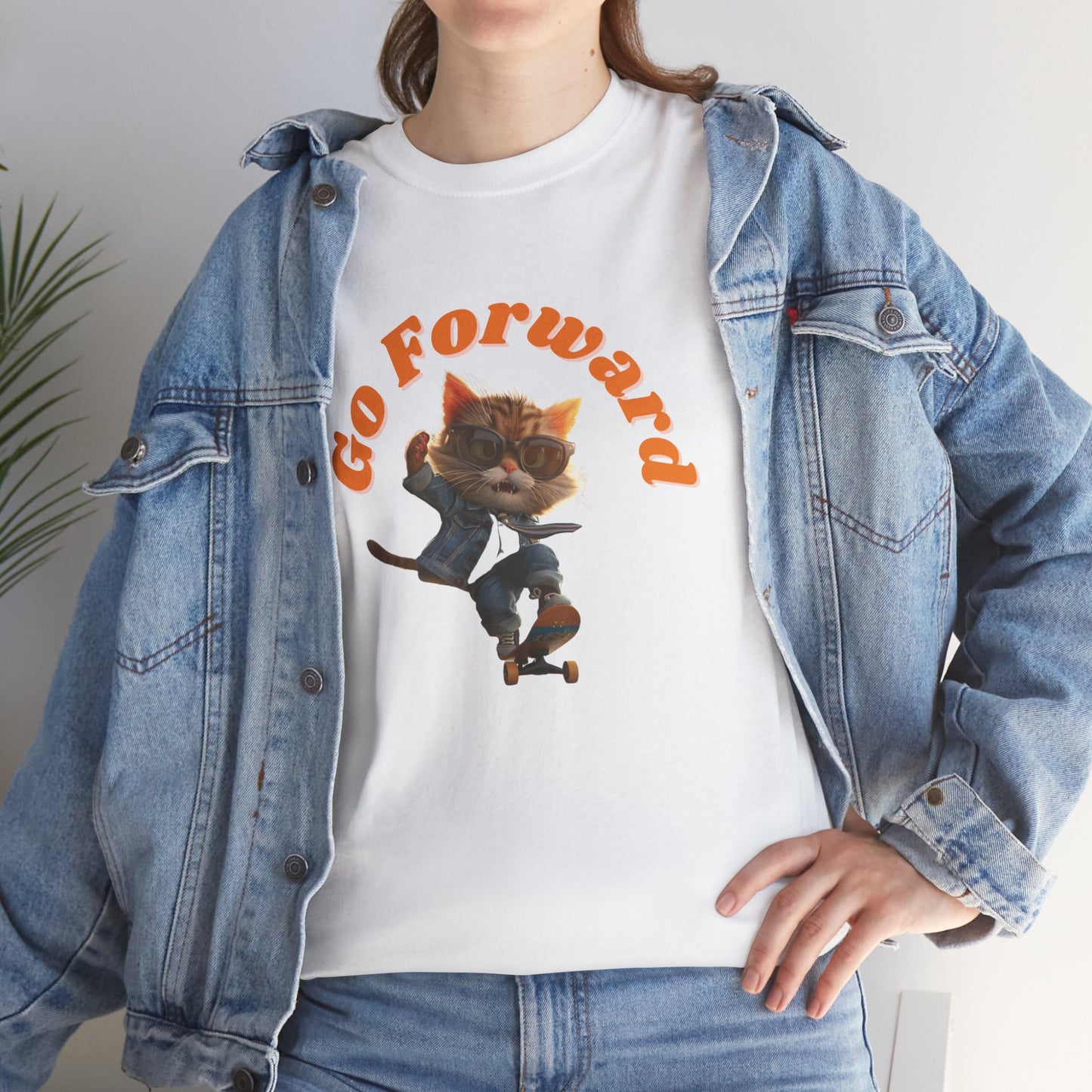 Skateboard Cool Cat T-shirt